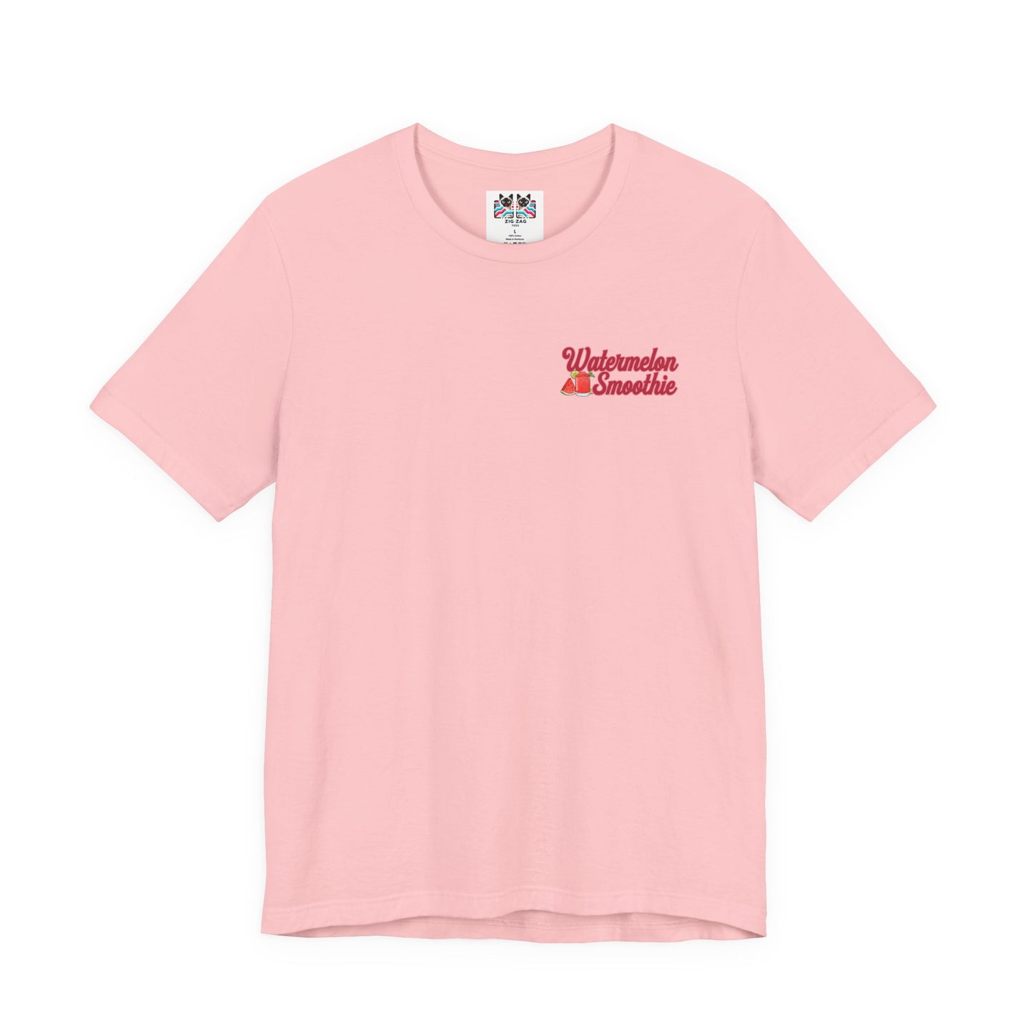 Watermelon Smoothie T-Shirt – Refreshing Summer Drink Graphic