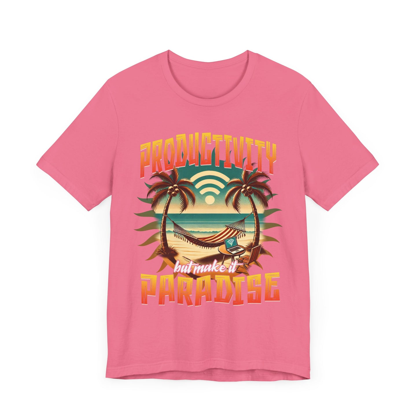 Beach Work Repeat Shirt, Remote Work Tee, Productivity Paradise T Shirt, Digital Nomad Gift, Work From Anywhere Graphic Tee