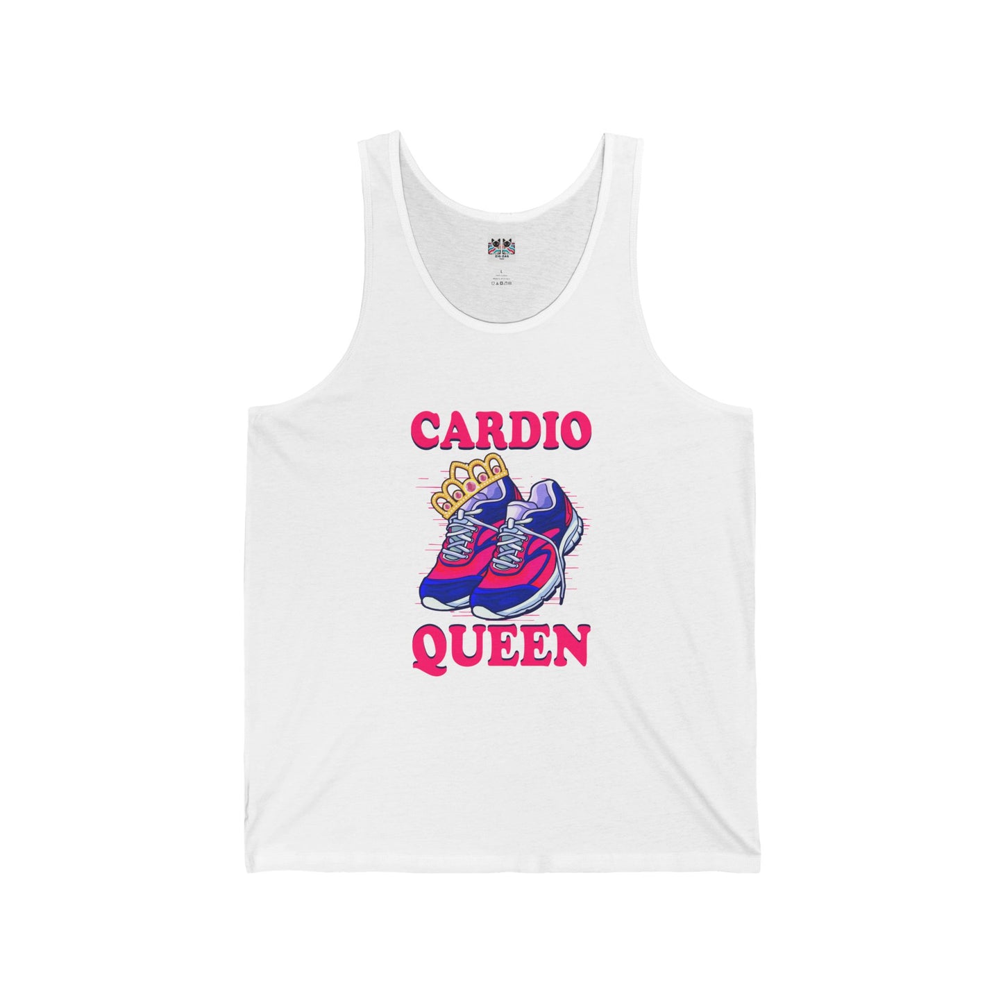 Cardio Queen - Running & Fitness Enthusiast Tank Top