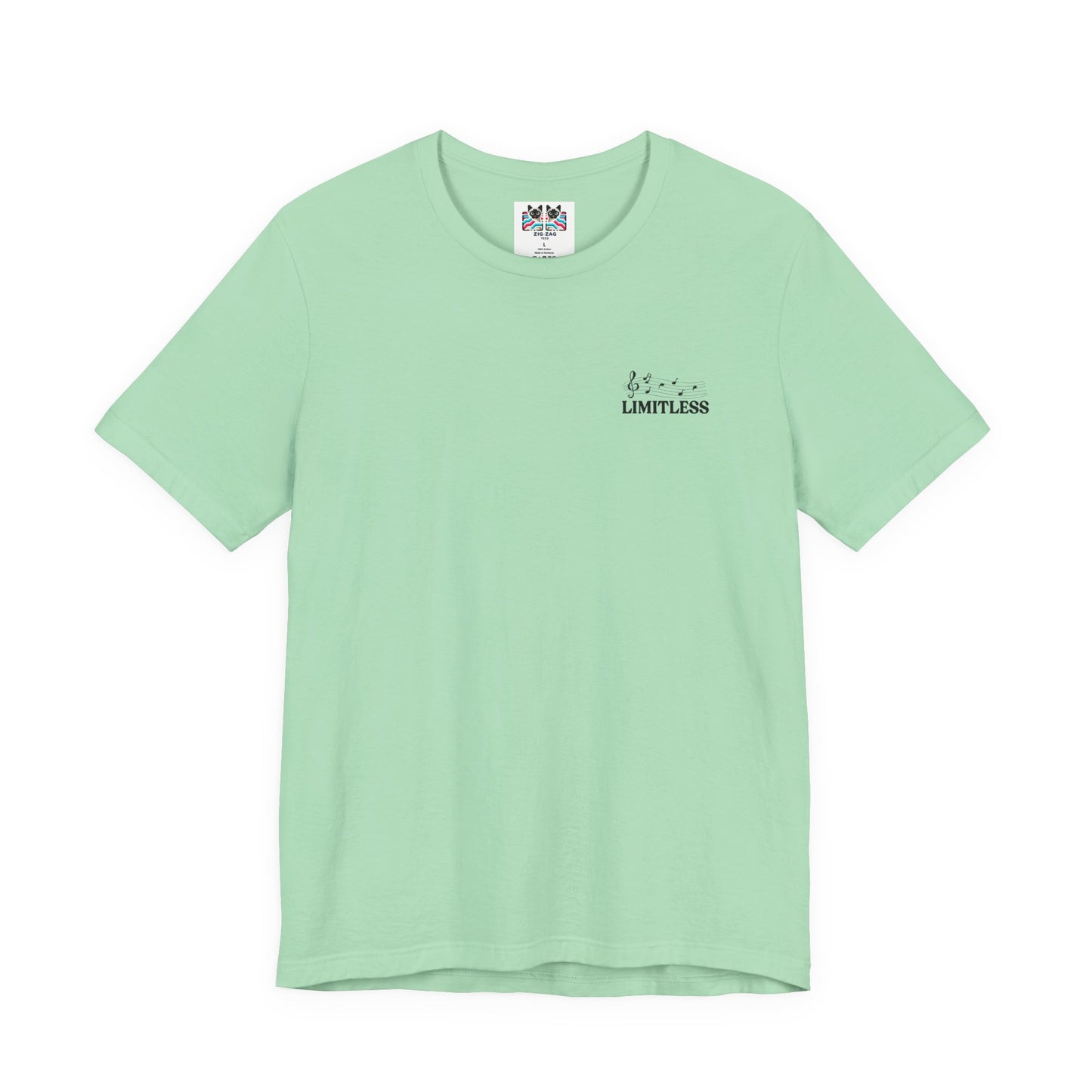 Limitless T-Shirt – Inspirational Piano and Nature Doorway Design