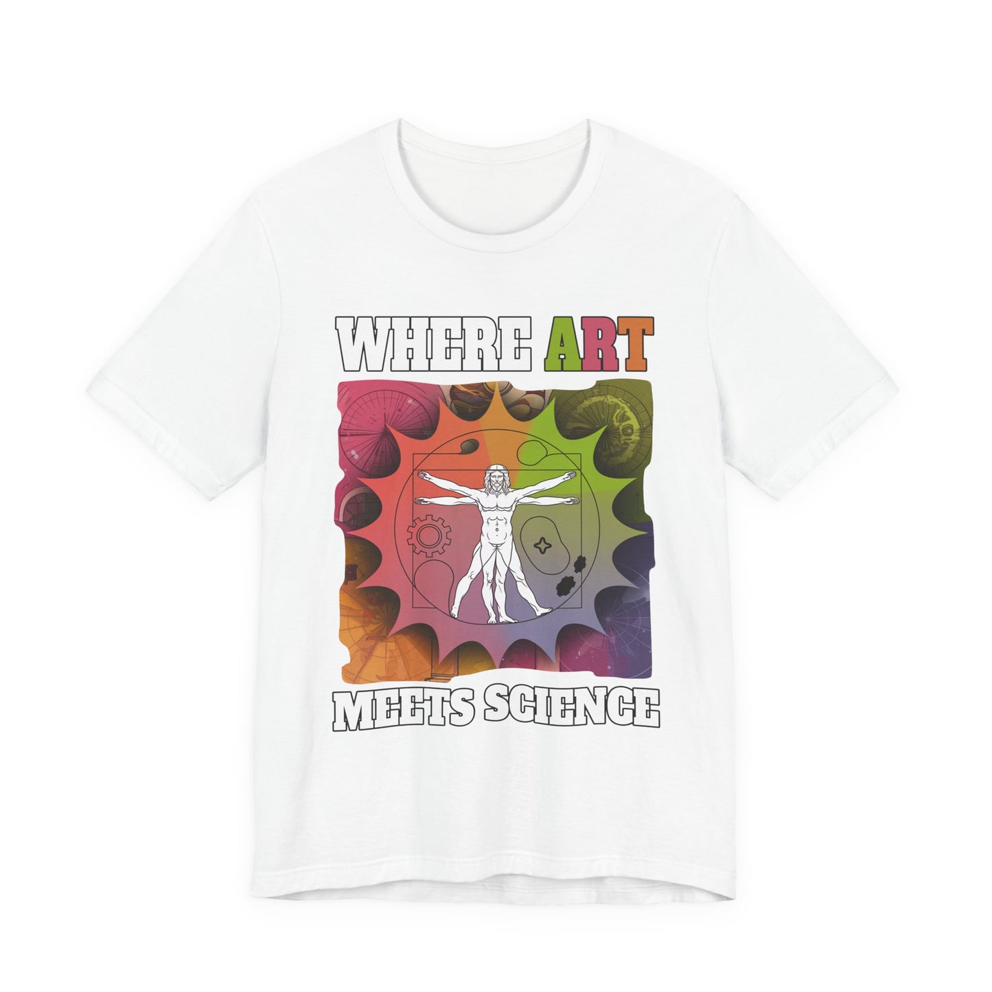 Where Art Meets Science Tshirt – The Renaissance Changed Everything Graphic