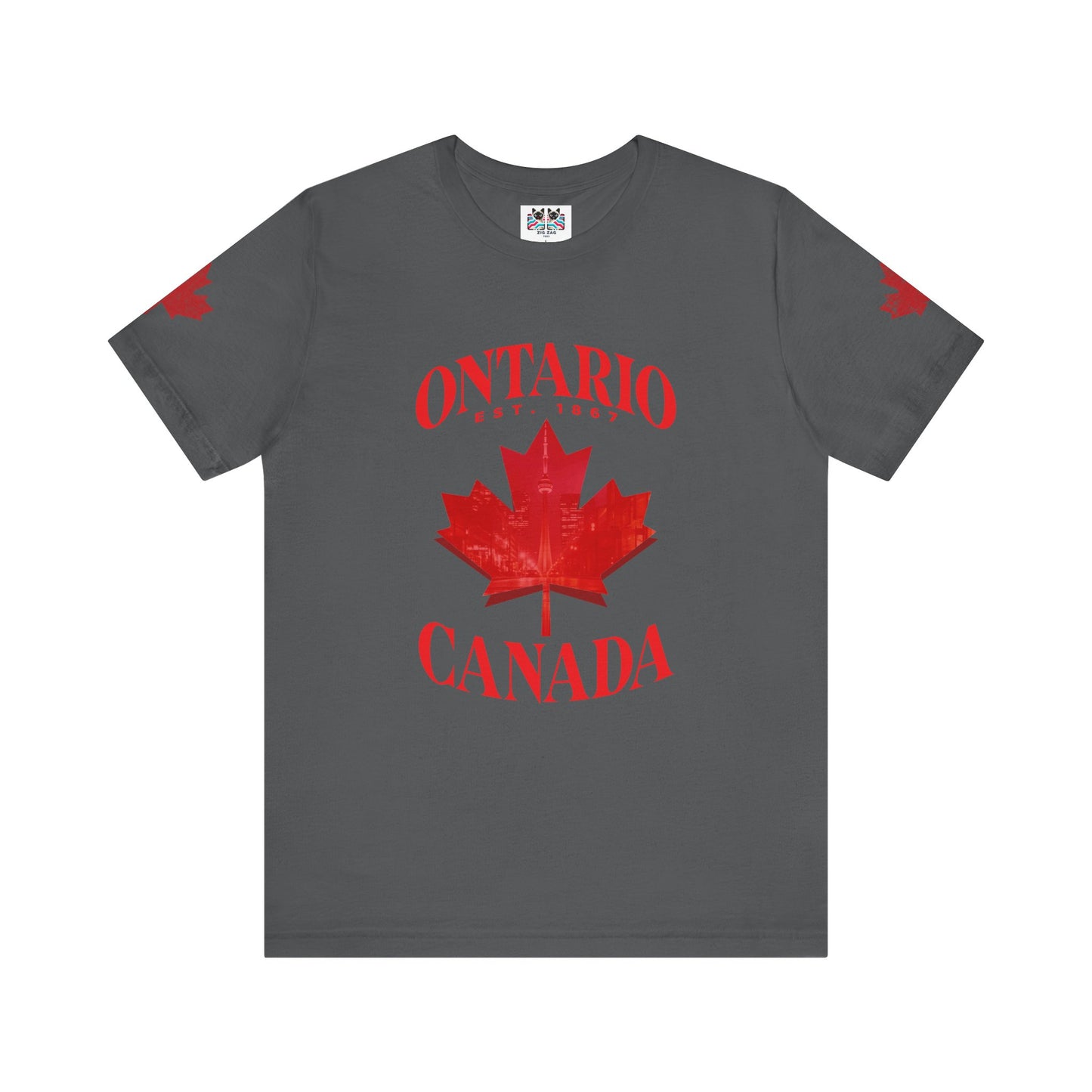 Ontario Skyline Maple Leaf T-Shirt