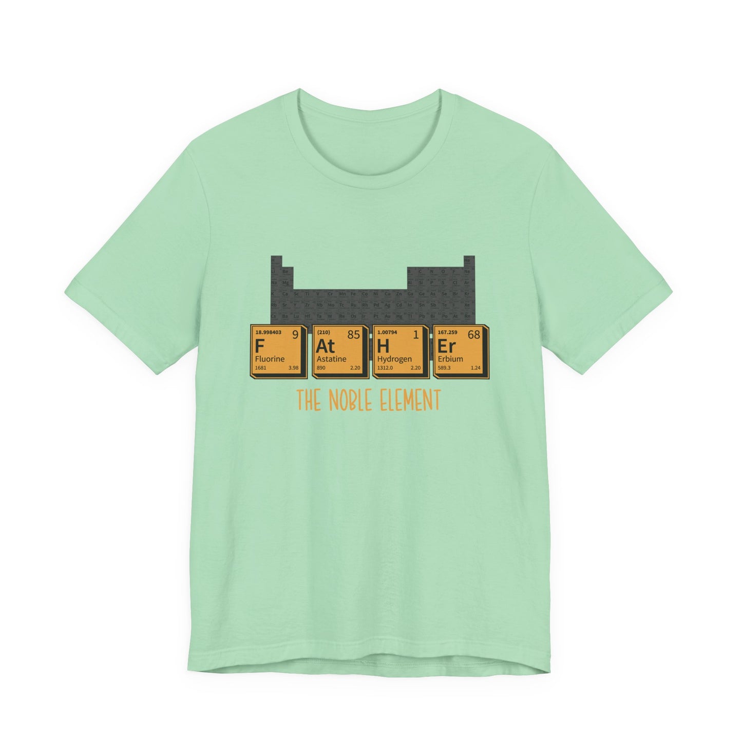 Funny Periodic Table T-Shirt – F At H Ar The Nobel Element Science Pun Tee