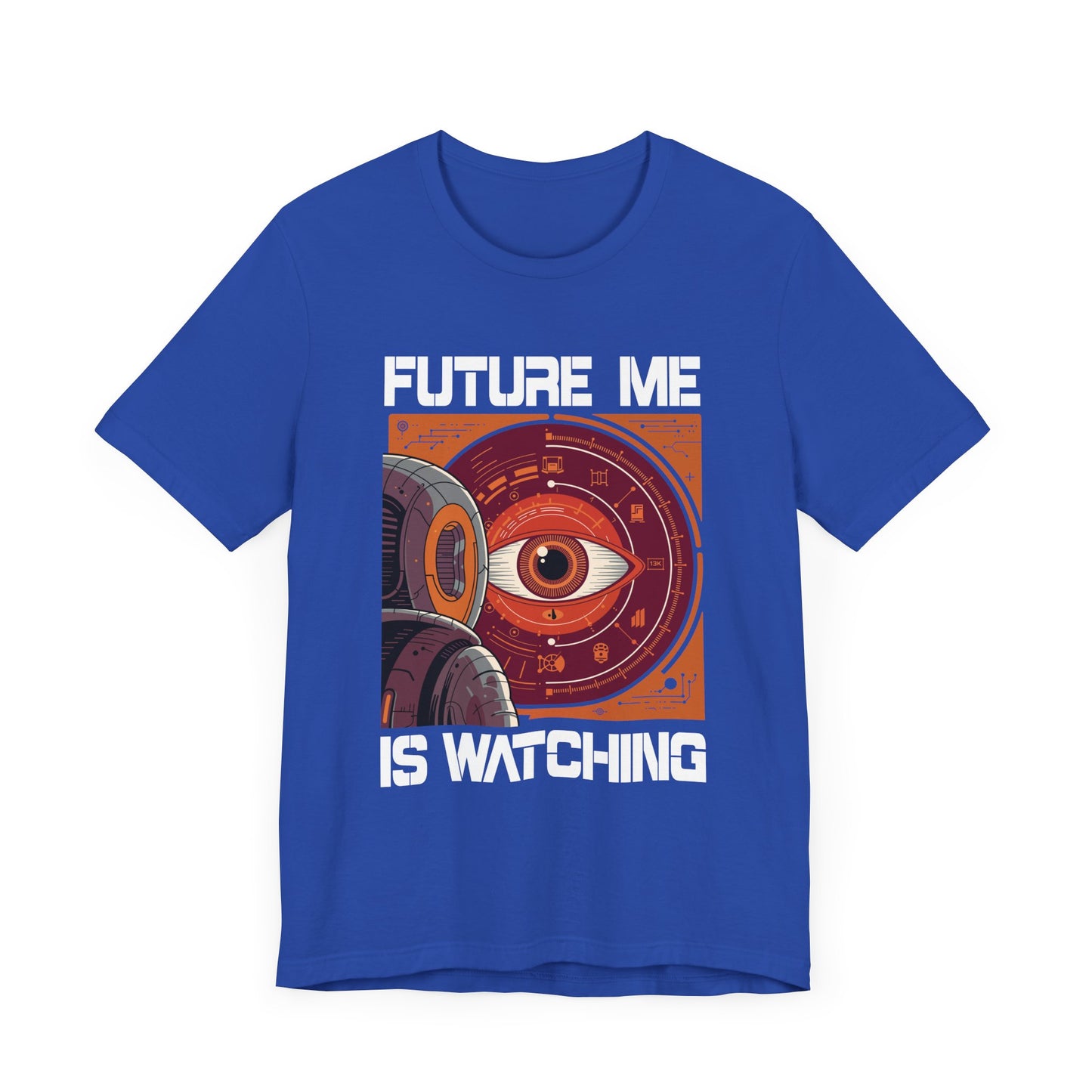 Future Me Is Watching Tee, Motivational Accountability Shirt, Self Growth Graphic Tee, Goal Driven Top, Mindset Gift