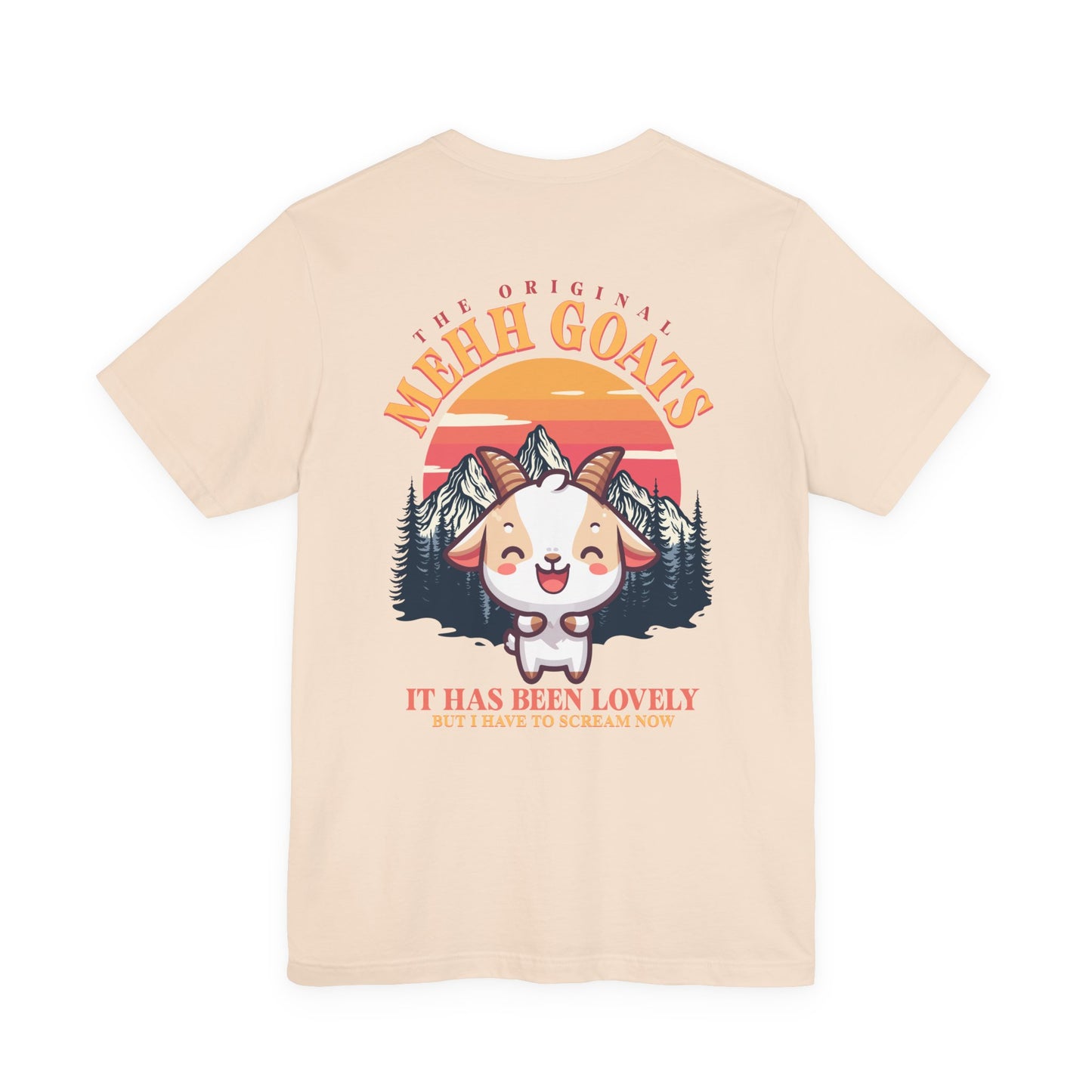 The Original MEHH GOATS Happy Laughing Goat T-Shirt