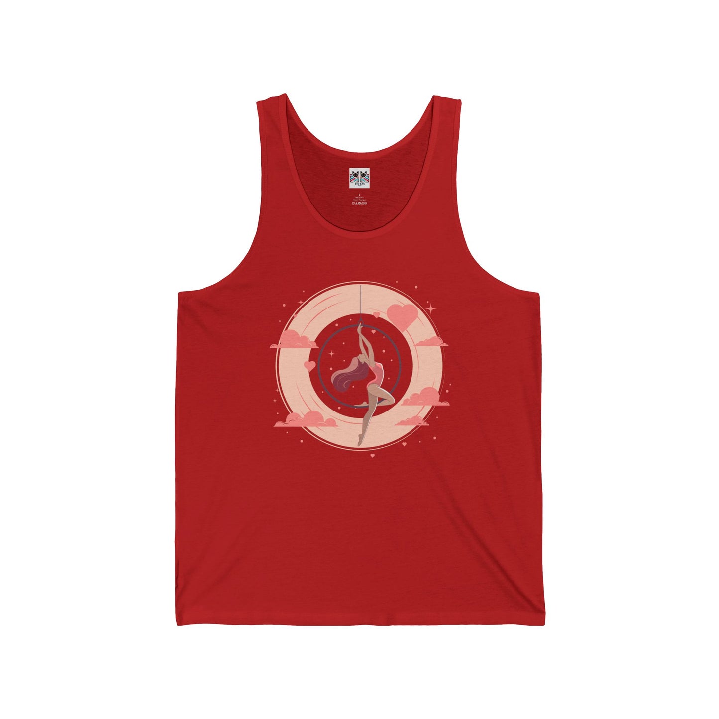 Aerial Hoop Aerialist - Elegant & Artistic Dancer Tank Top