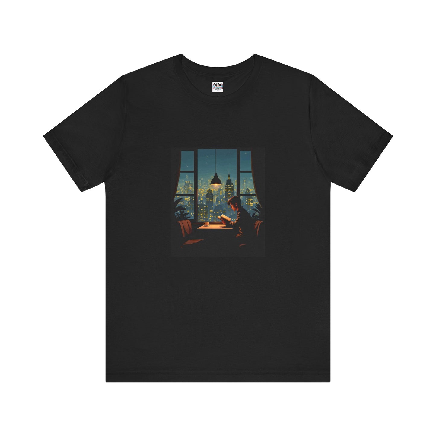 Urban Nights Cozy Lights Window View City Dreamer Aesthetic T-Shirt