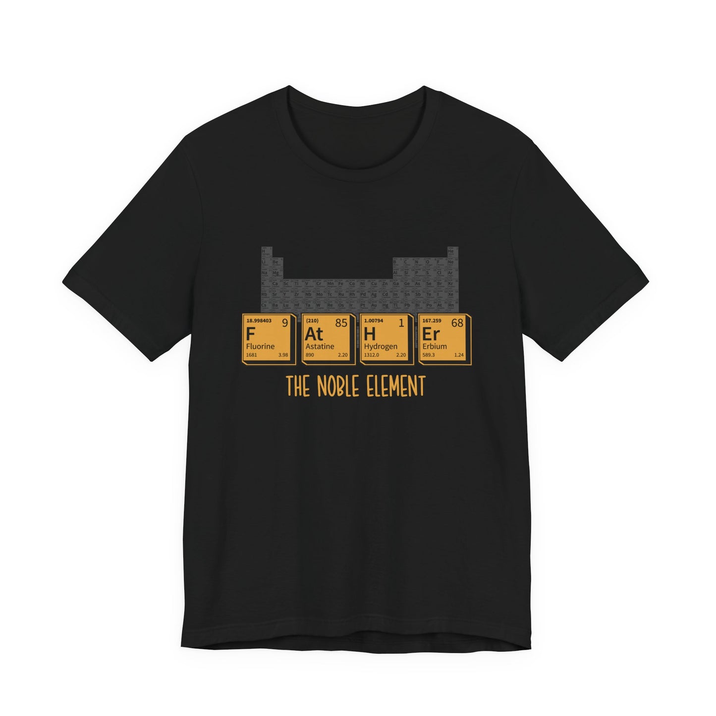 Funny Periodic Table T-Shirt – F At H Ar The Nobel Element Science Pun Tee