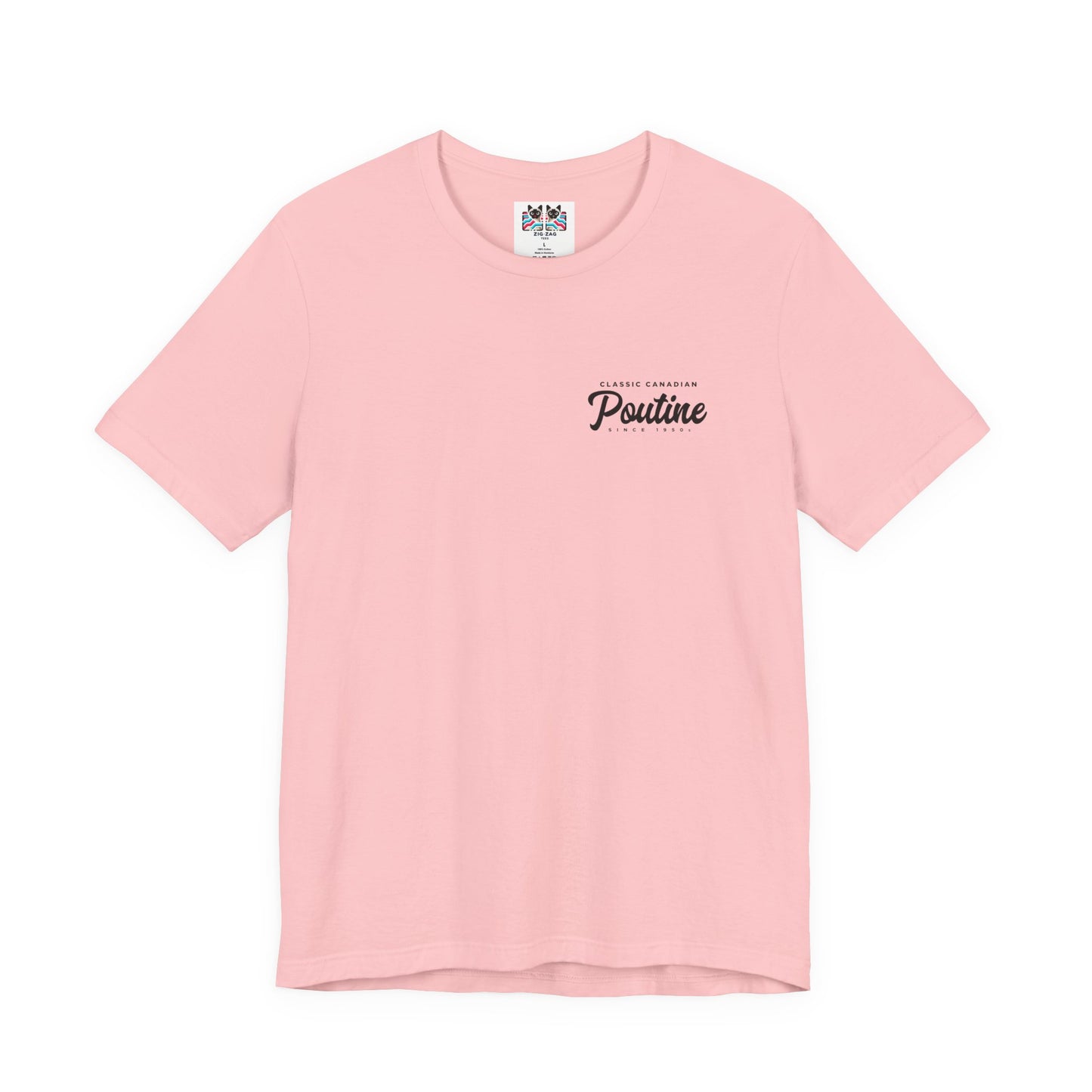 Classic Canadian Poutine T-Shirt – Featuring Traditional Ingredients & Origin Story