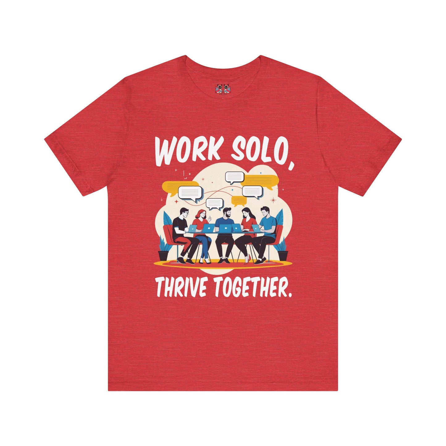 Digital Nomads Unite - Remote Work T-Shirt