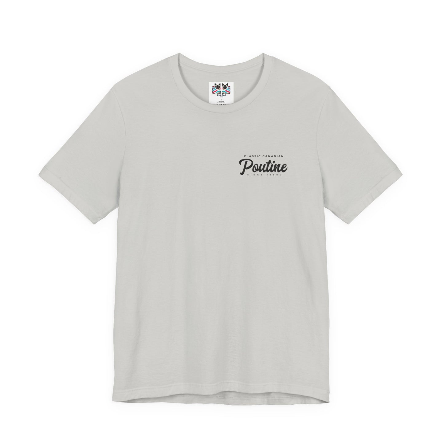 Classic Canadian Poutine T-Shirt – Featuring Traditional Ingredients & Origin Story
