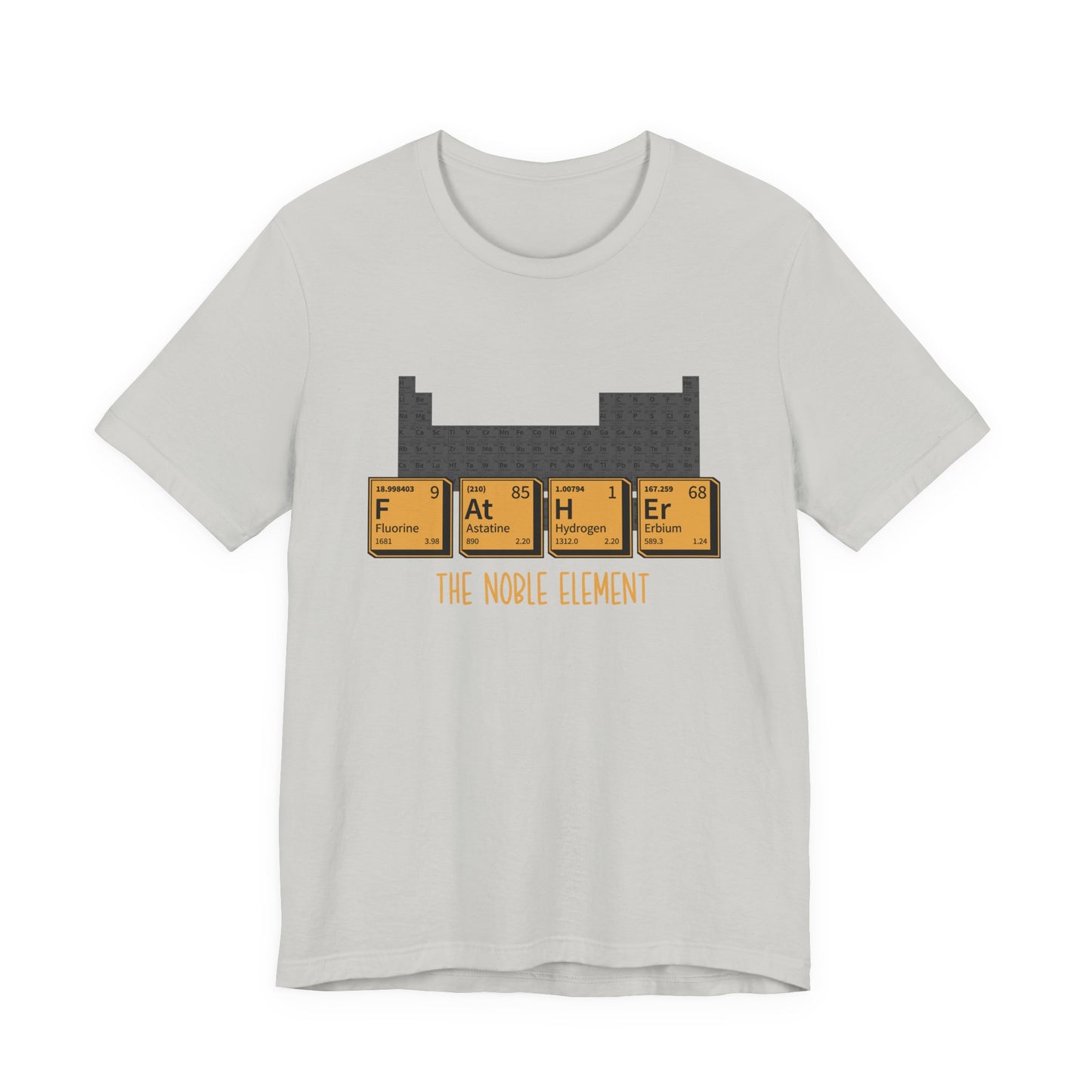Funny Periodic Table T-Shirt – F At H Ar The Nobel Element Science Pun Tee