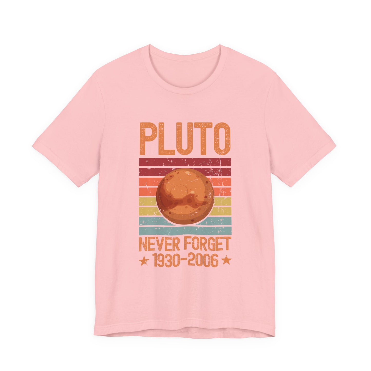 Pluto Never Forget 1930–2006 T-Shirt – Retro Space Science Planet Tee