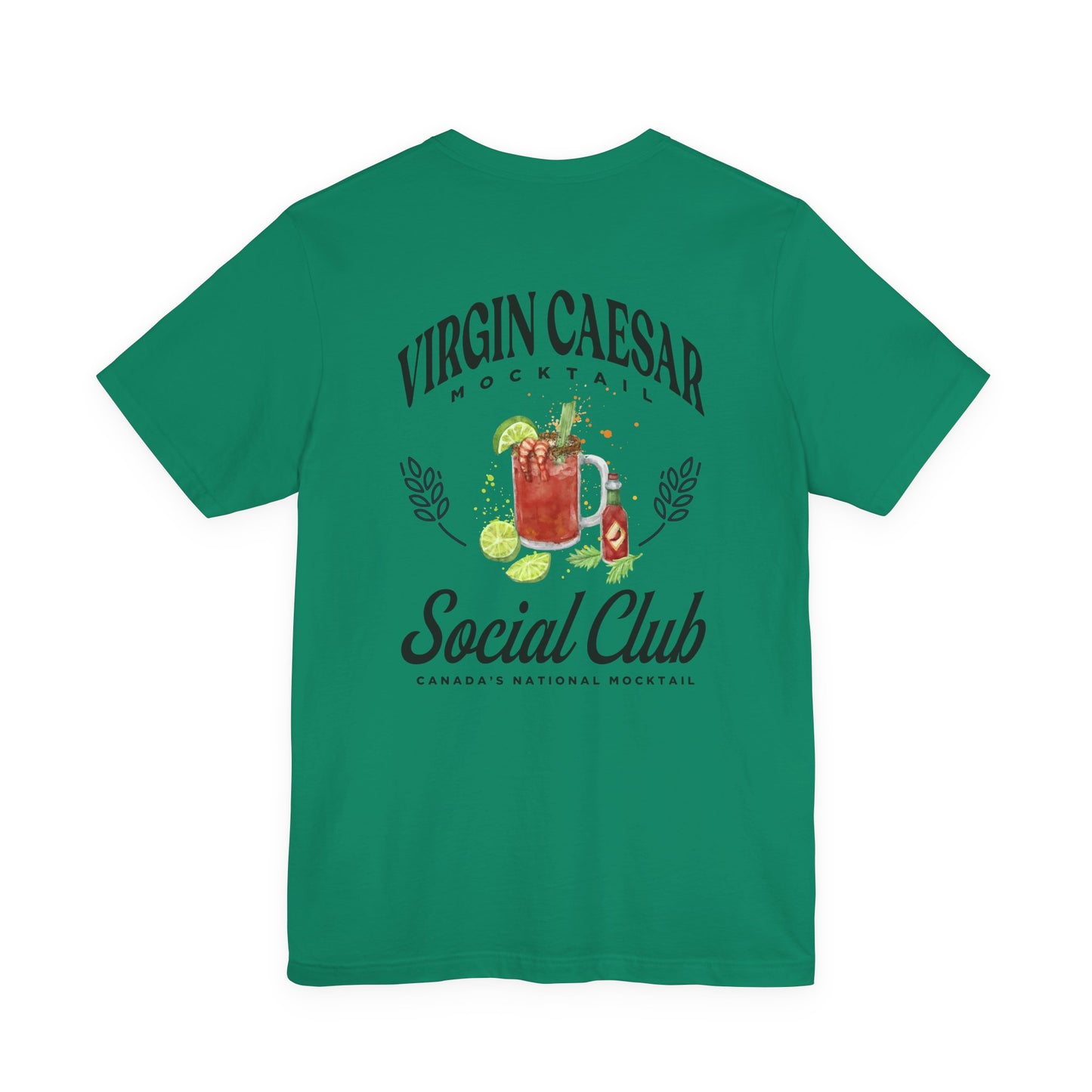 Virgin Caesar Mocktail T-Shirt – Featuring Classic Canadian Drink Graphic
