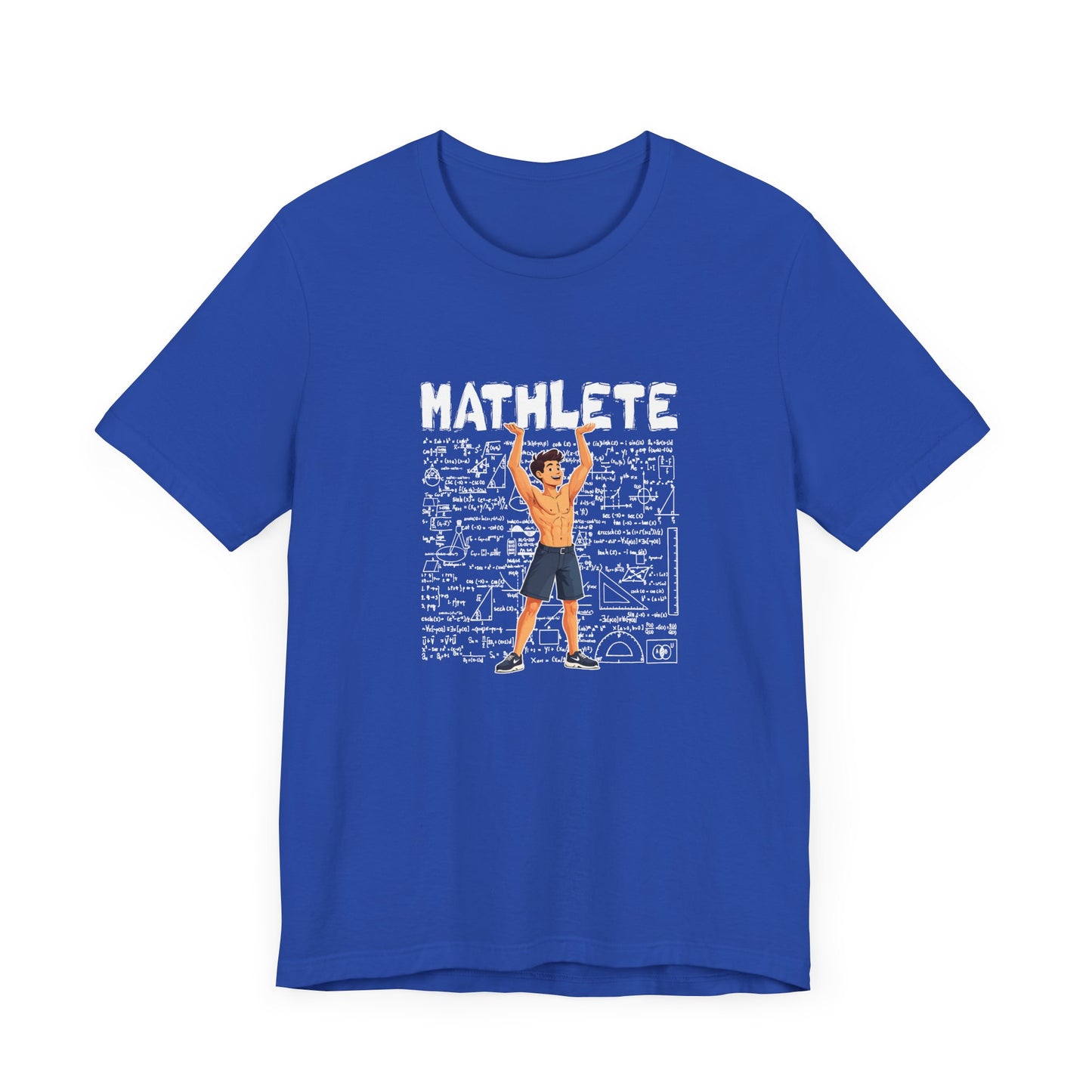 Mathlete Math and Fitness Shirt – Workout Geek Humor