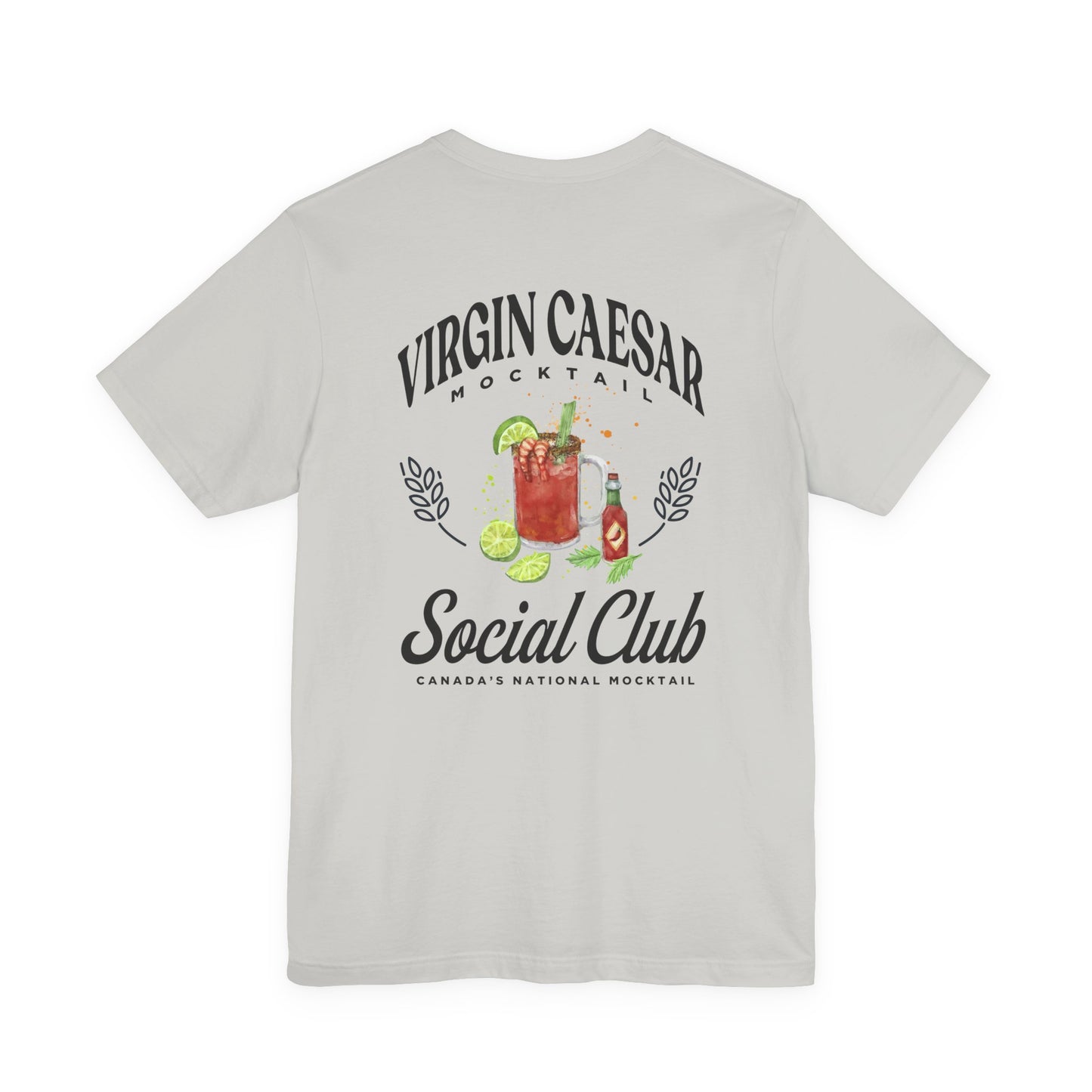 Virgin Caesar Mocktail T-Shirt – Featuring Classic Canadian Drink Graphic