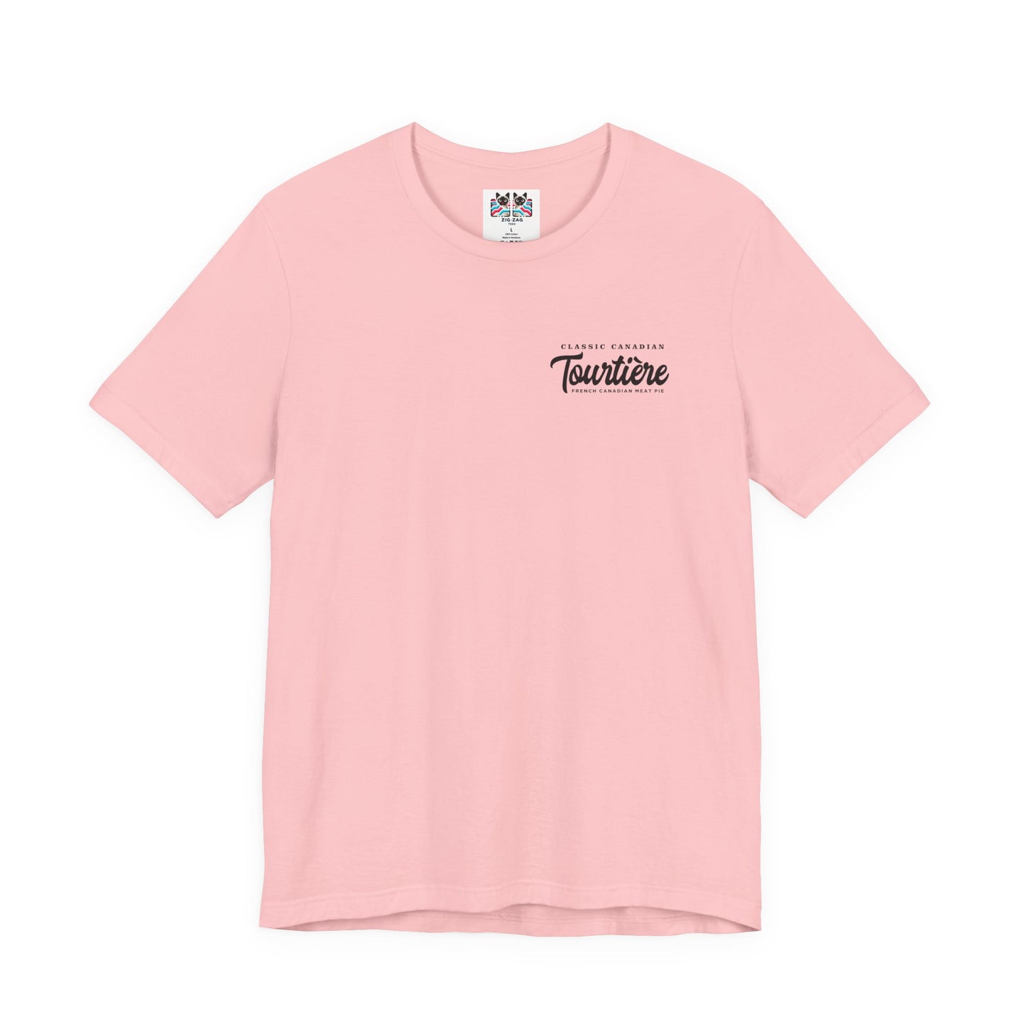 Classic Canadian Tourtiere T-Shirt – Featuring Iconic Ingredients & French Canadian Origins