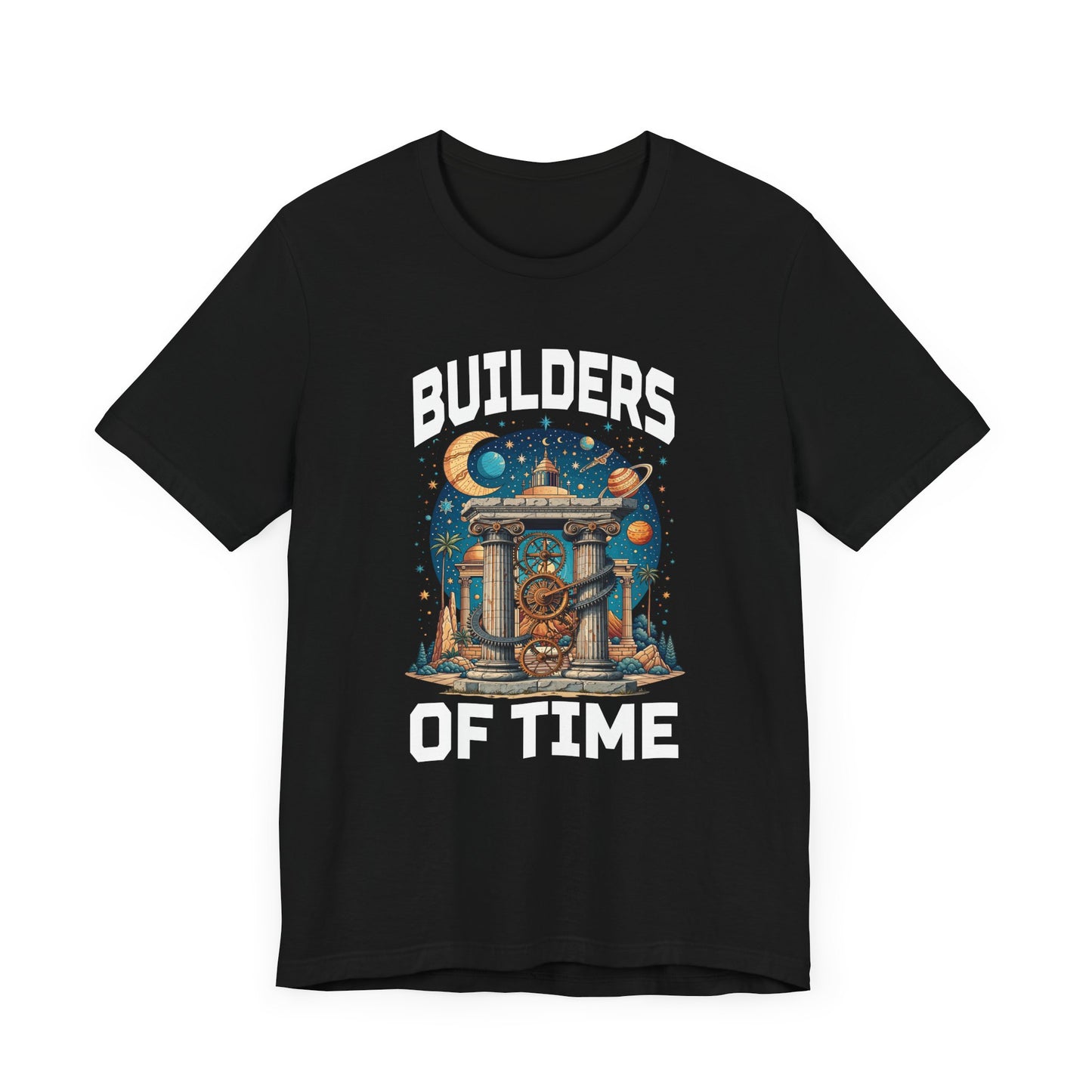 The Builders of Time Tee, Historical Achievement Shirt, Ancient Engineer Graphic, Civilization Creators Top, Legacy Gift