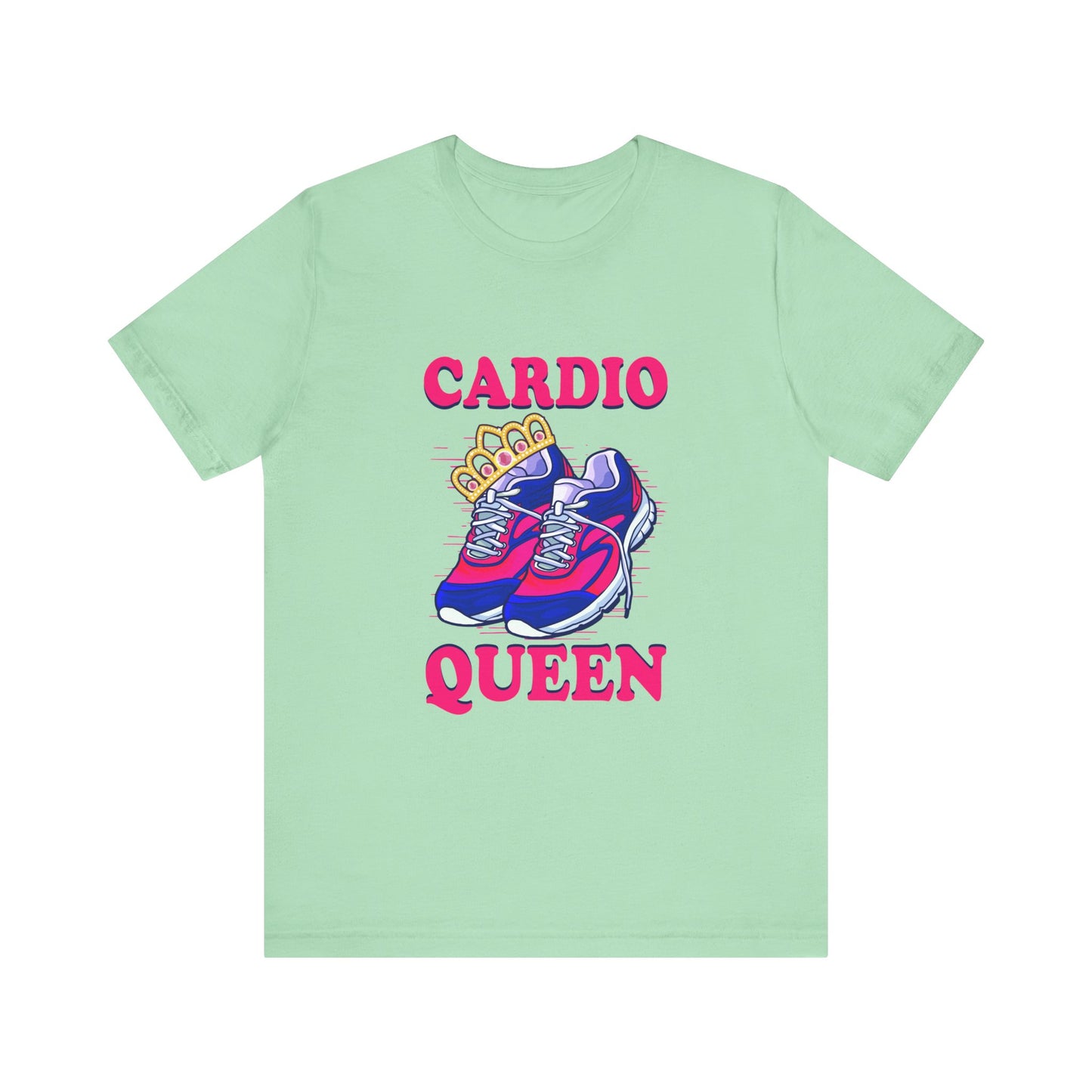 Cardio Queen Shirt, Funny Gym Tee, Fitness Lover Shirt, Workout Queen Top, Exercise Motivation Shirt, Gym Life Tee, Cardio Gift