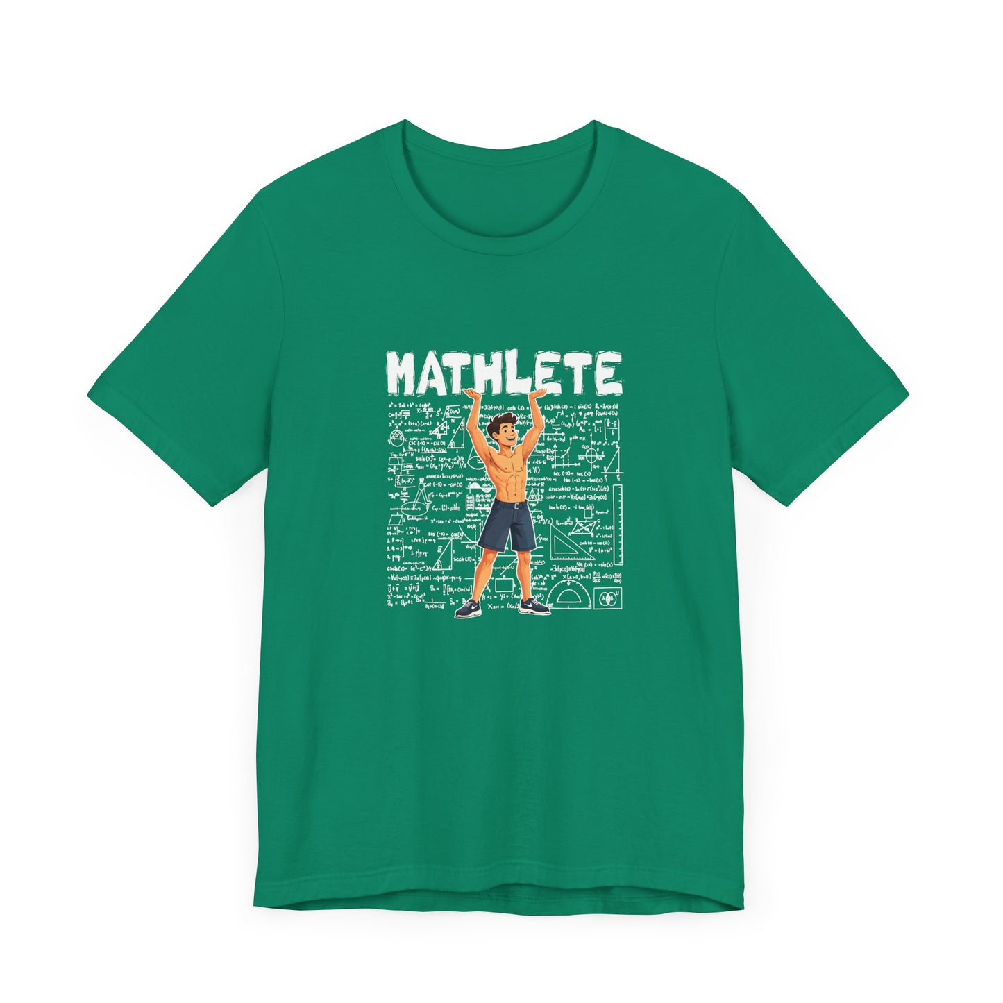 Mathlete Math and Fitness Shirt – Workout Geek Humor