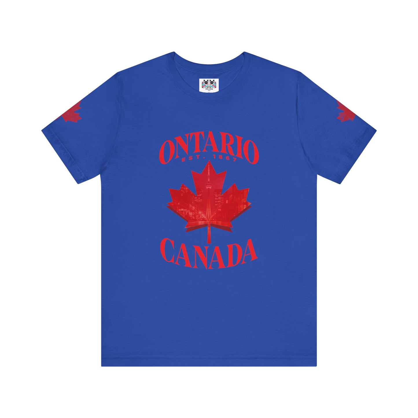 Ontario Skyline Maple Leaf T-Shirt