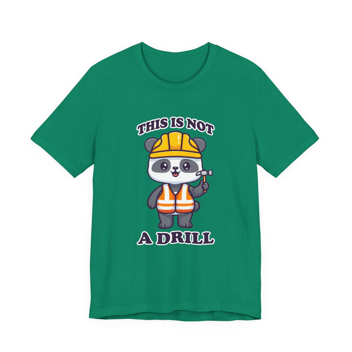 This Is Not a Drill T-Shirt – Cute Puppy Construction Worker Graphic Tee