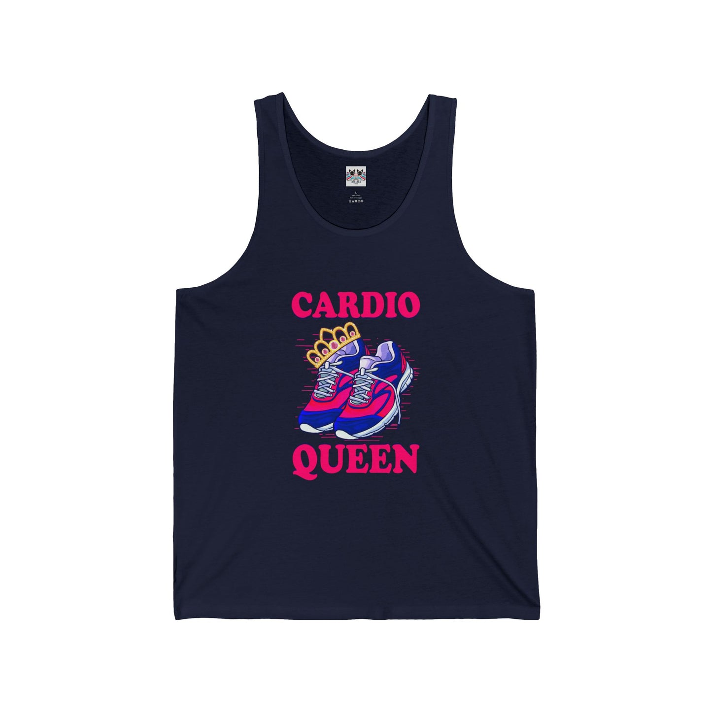 Cardio Queen - Running & Fitness Enthusiast Tank Top