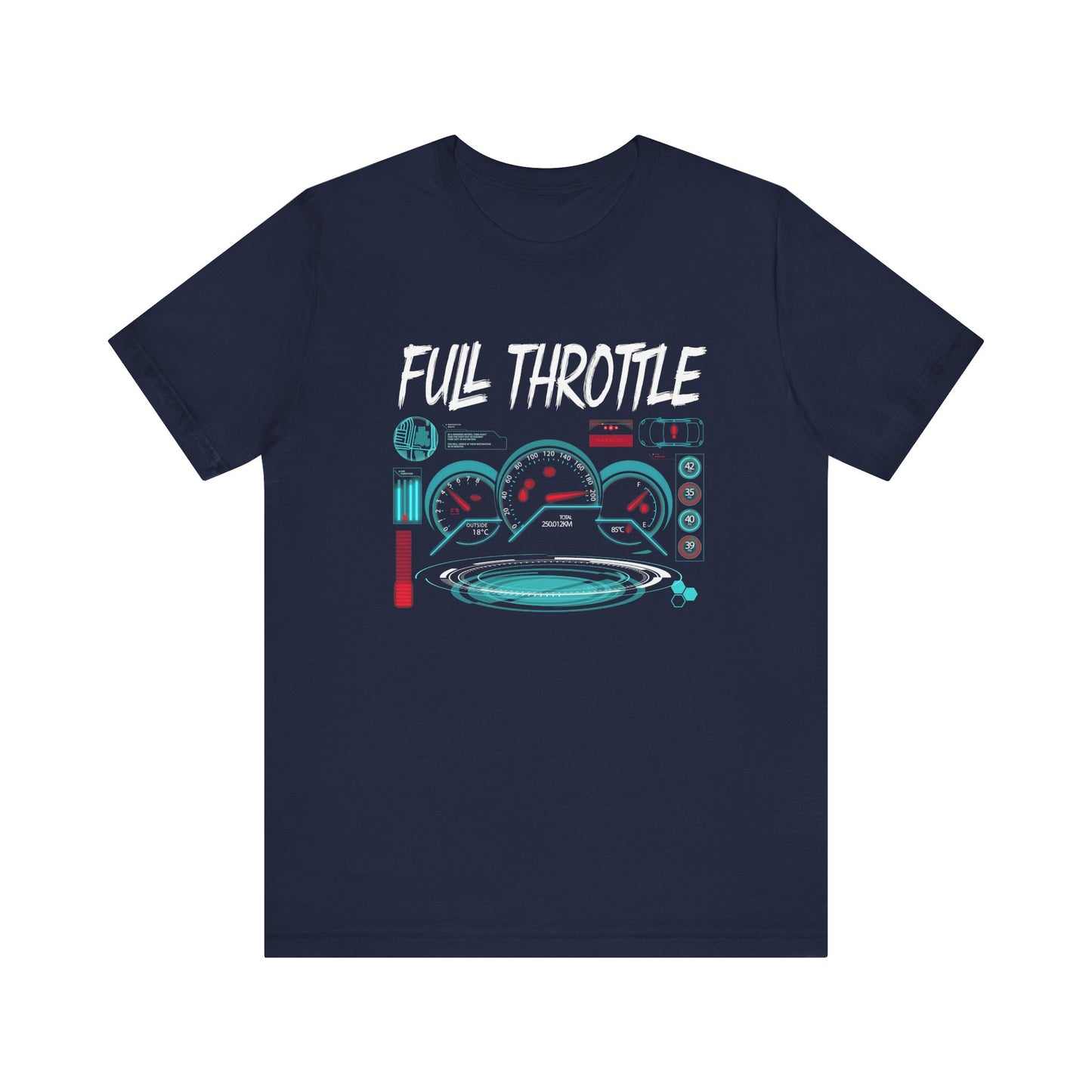 Speedometer Maxed Out Racing Tee for Athletes Who Burn Tracks Push Limits and Move Too Fast for Anything but First Place