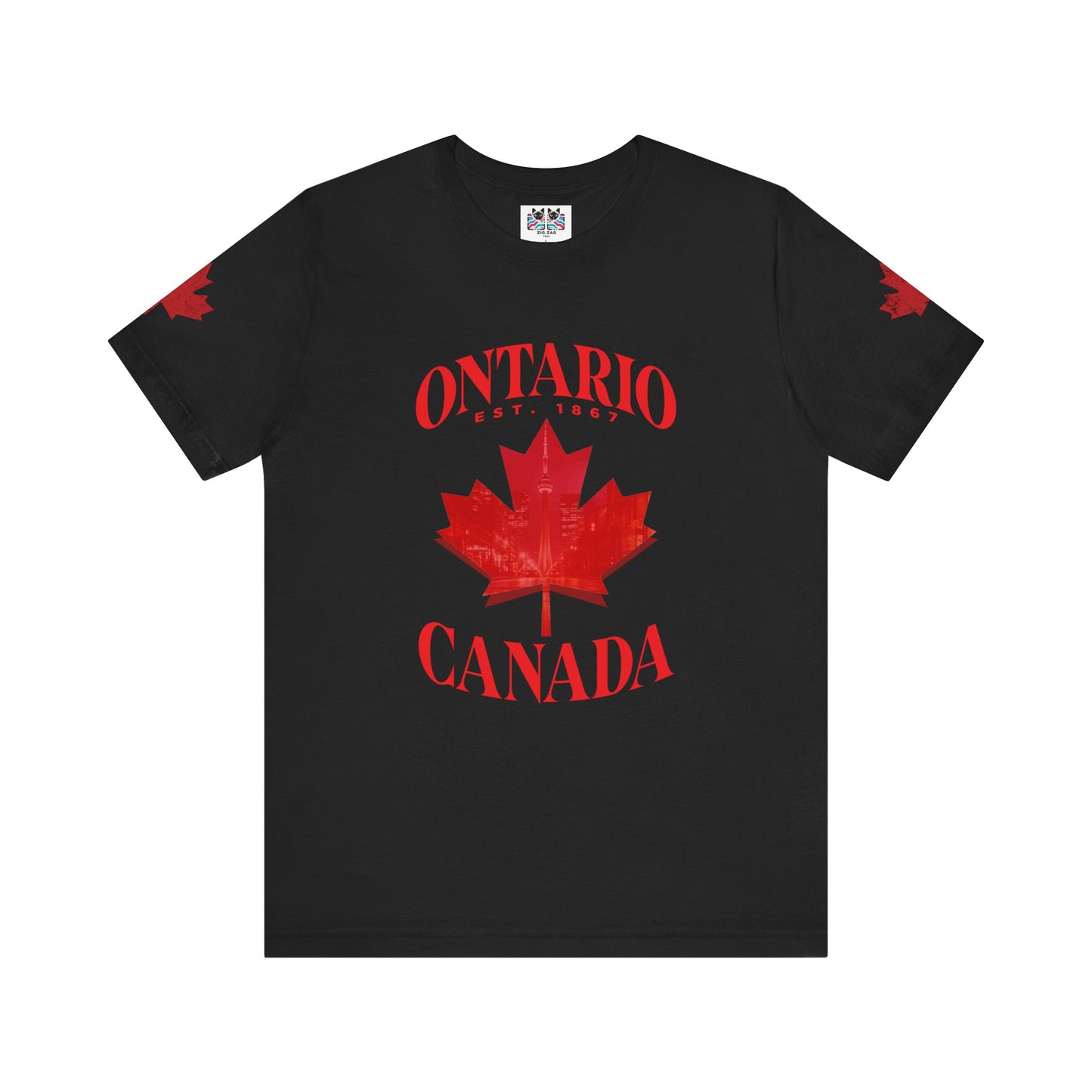 Ontario Skyline Maple Leaf T-Shirt