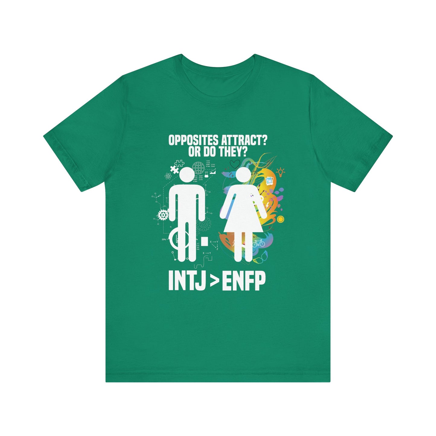 INTJ and ENFP Official Graphic Statement Tee for Bold Minds, Modern Thinkers, and Everyday Expression Everywhere