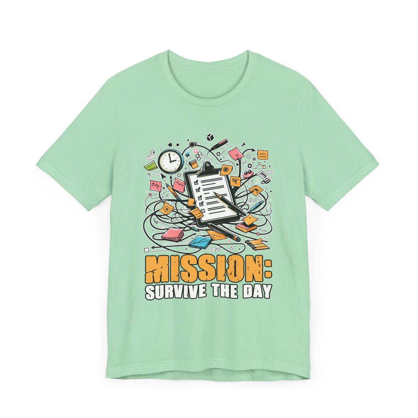 Chaos Coordinator- Mission to Survive | Task List Graphic T-Shirt