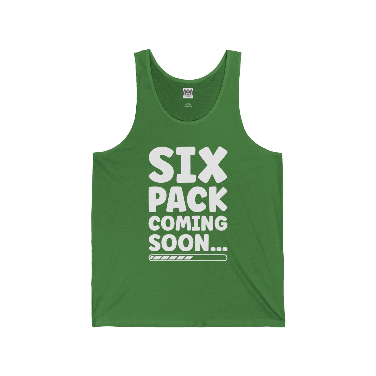 Six Pack Coming Soon - Funny Workout Gym Tank Top