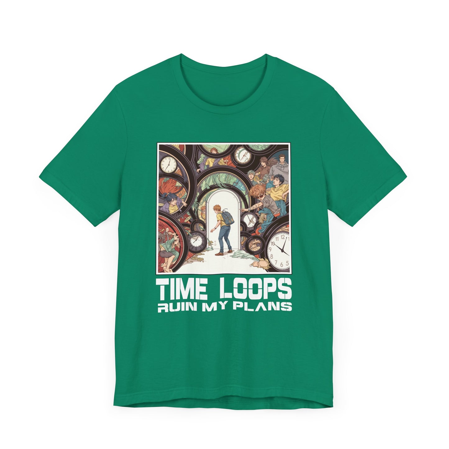 Time Loops Ruin My Plans Tee, Sci-Fi Humor Shirt, Time Travel Frustration Top, Alternate Reality Graphic Tee, Paradox Gift