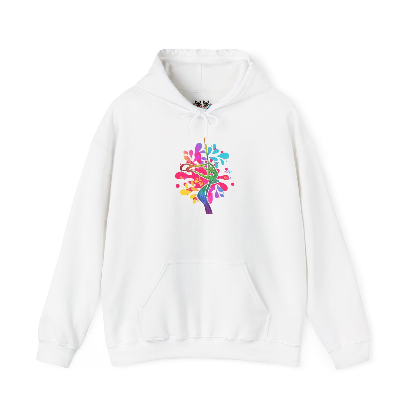 Aerialist Silks Rainbow - Colorful Circus & Dance Hoodie