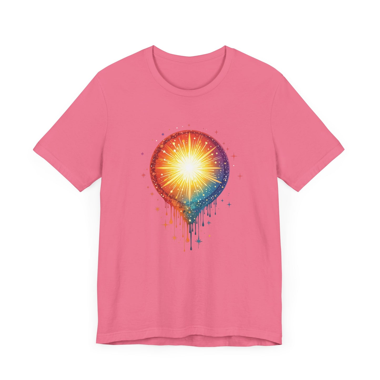 Colorful Aura Drip – Vibrant Spiritual Energy Graphic T-Shirt