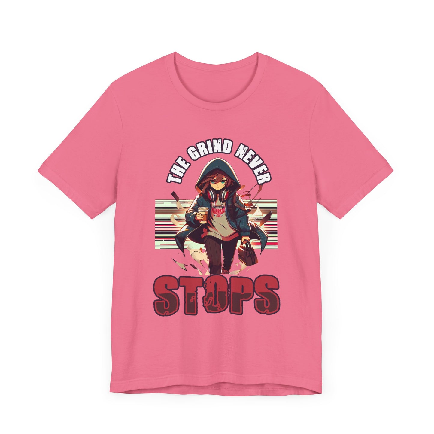 The Grind Never Stops | Hustle & Motivation T-Shirt