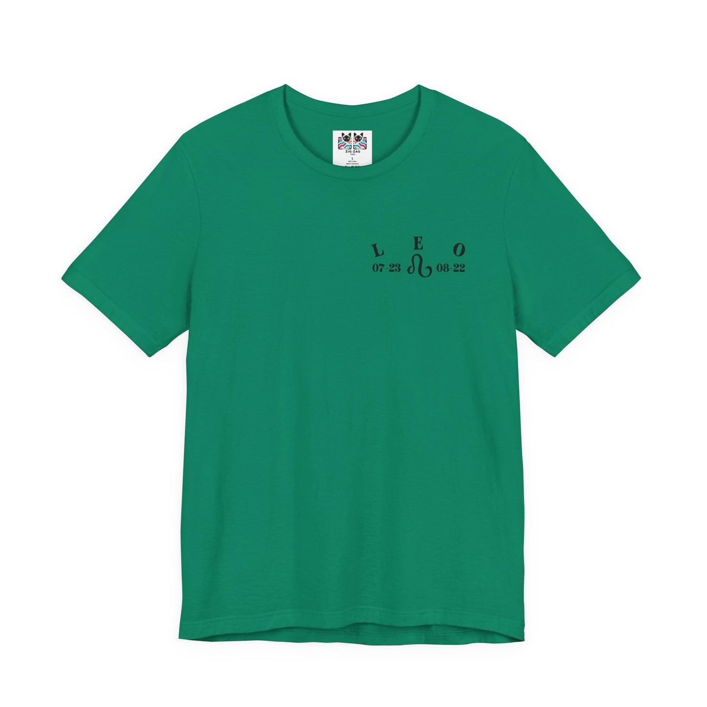 Leo Constellation & Floral Zodiac T-Shirt – July 23 to August 22