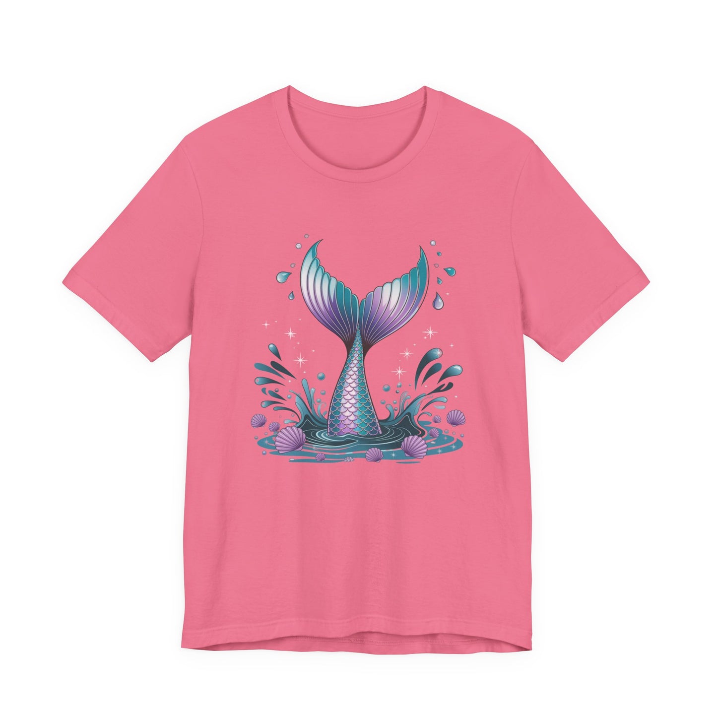 Mermaid Energy – Diving Mermaid Hip to Tail Graphic T-Shirt
