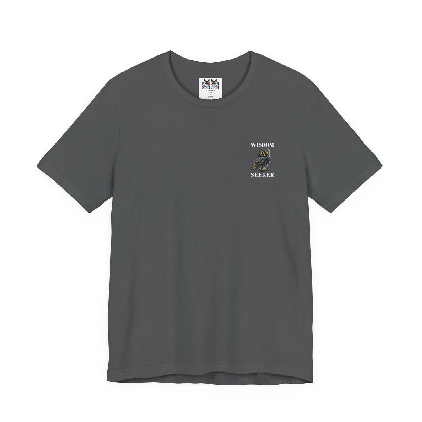 Wisdom Awakens After Dark T-Shirt – Night Owl and Moonlit Tree Graphic
