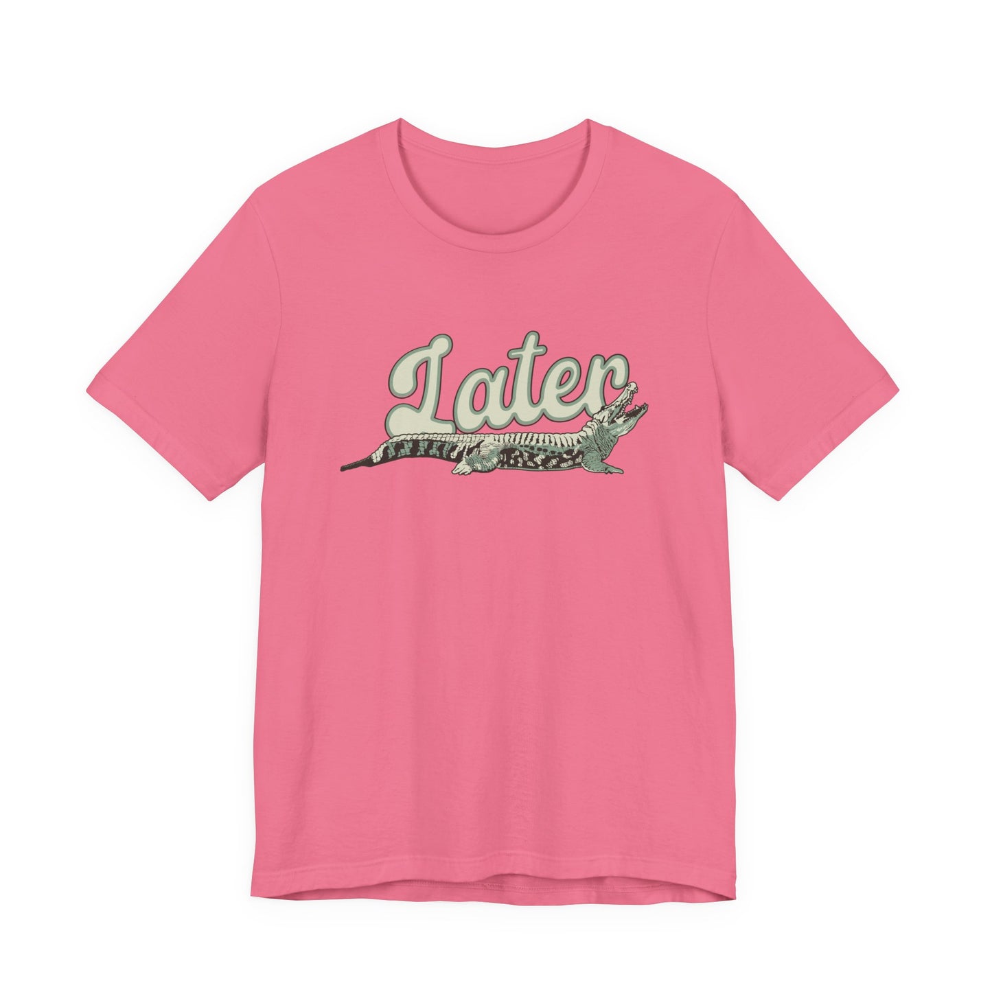 Later Alligator T-Shirt – Casual Funny Alligator Graphic Tee