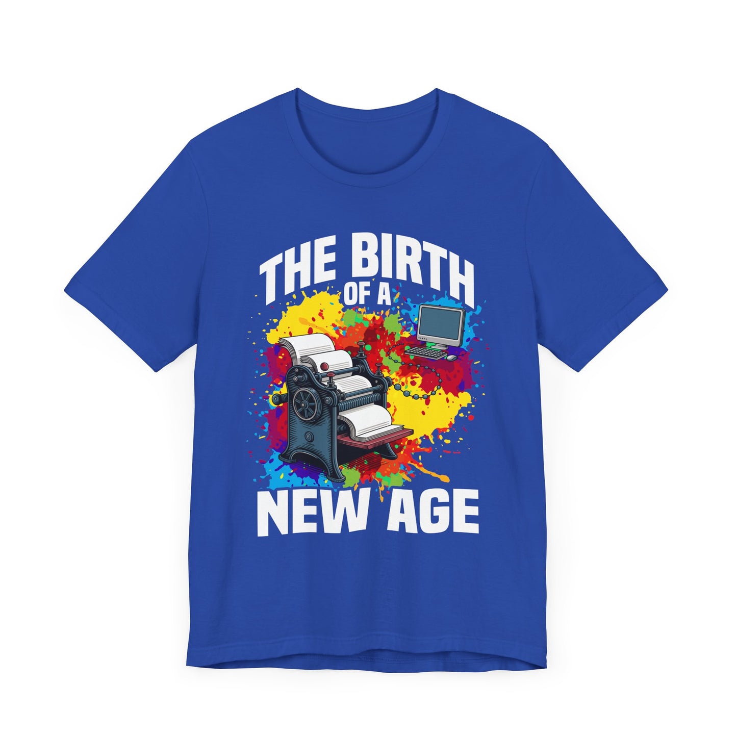 Printing Press Changed Everything Tee, History Milestone Shirt, Literature Revolution Tee, Invention Graphic Top, Educator Gift