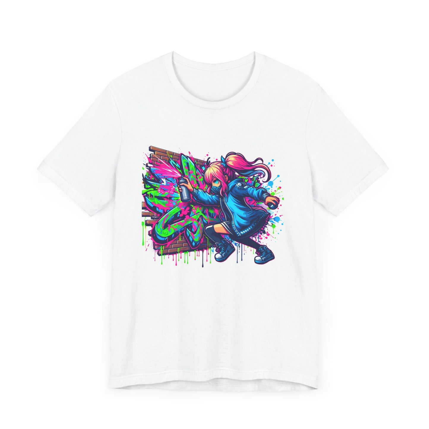 Street Art Vibes Shirt, Graffiti Artist Tee, Urban Style T Shirt, Streetwear Graphic Tee, Spray Paint Art Gift for Artists