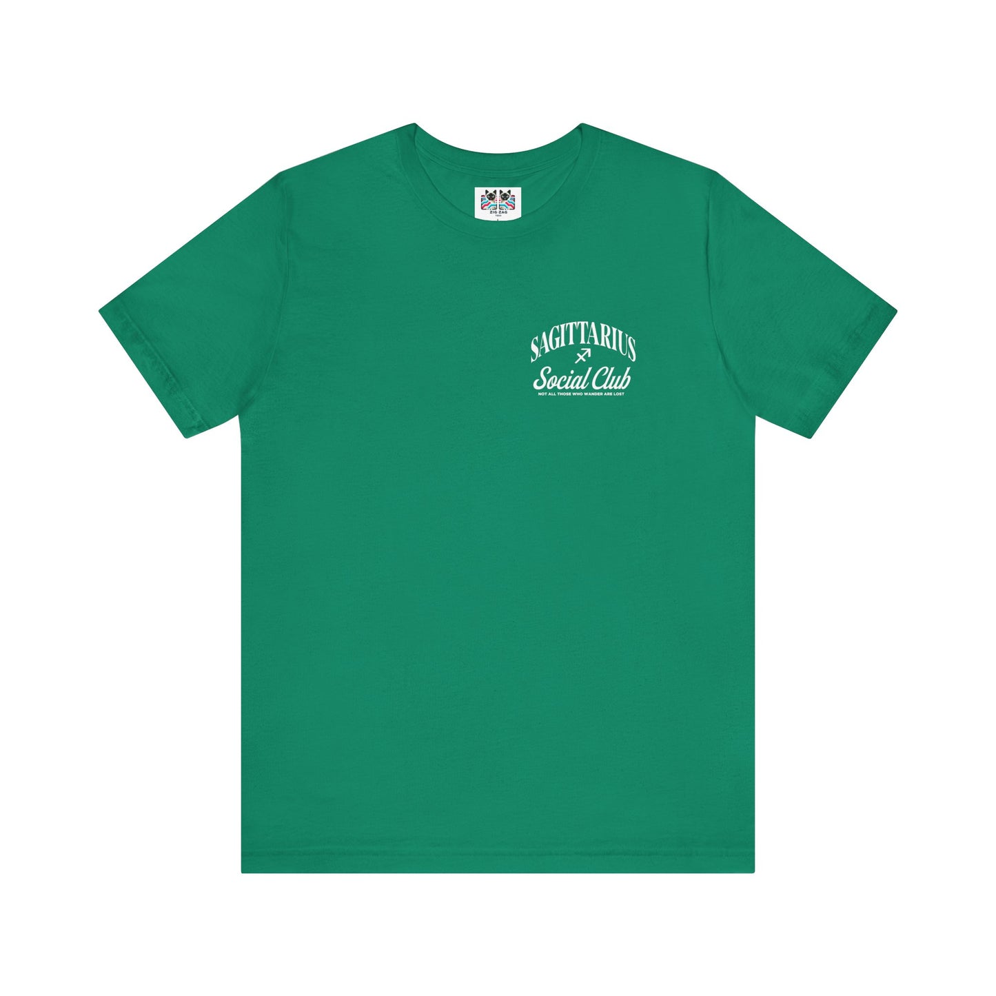 Sagittarius Social Club T-Shirt – Not All Those Who Wander Are Lost