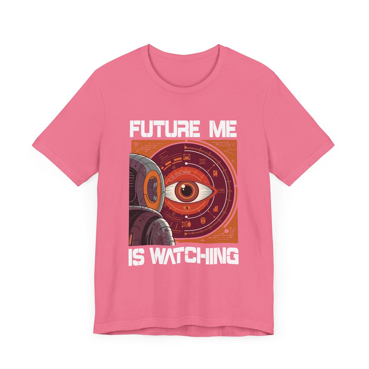 Future Me Is Watching Tee, Motivational Accountability Shirt, Self Growth Graphic Tee, Goal Driven Top, Mindset Gift