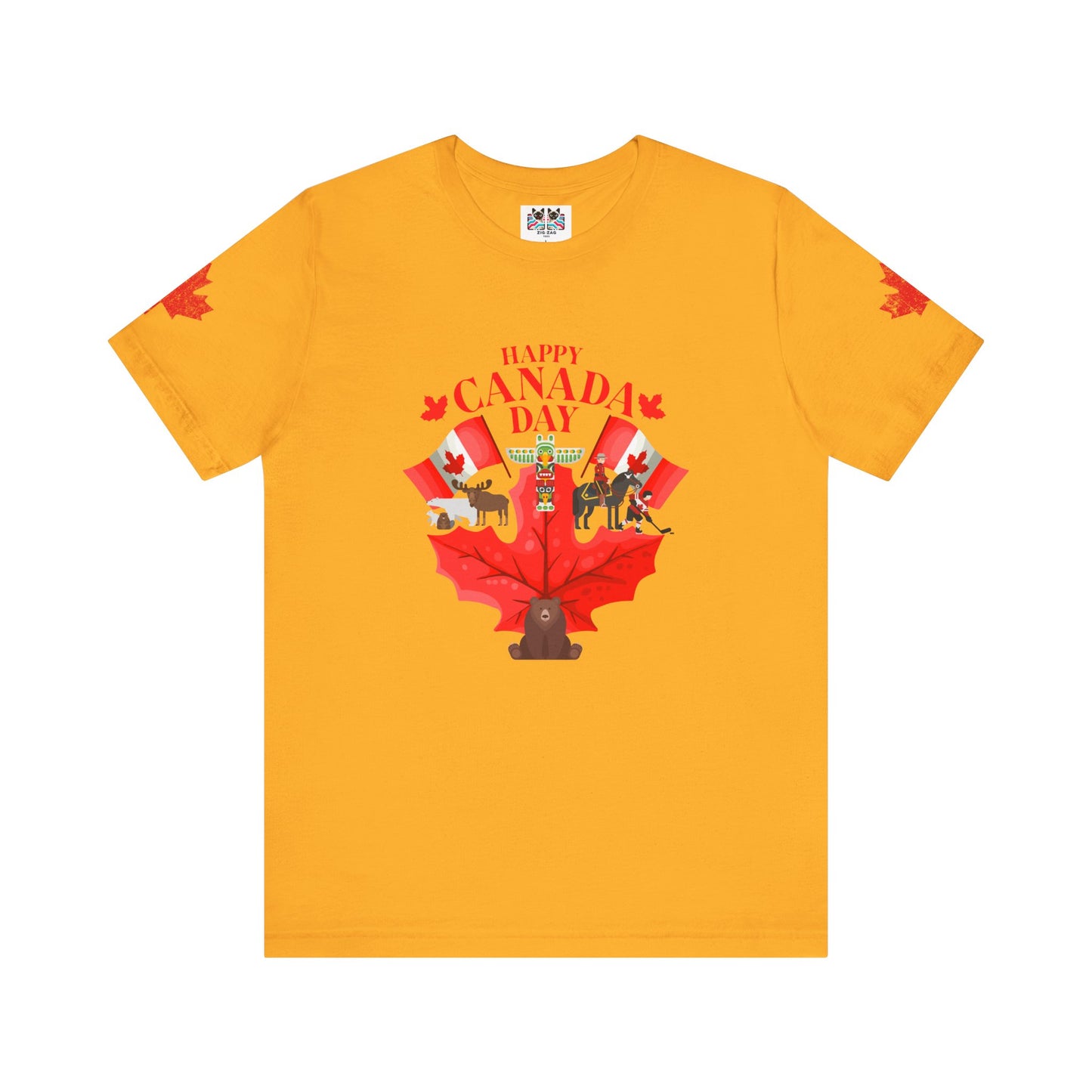 Happy Canada Day Maple Celebration T-Shirt