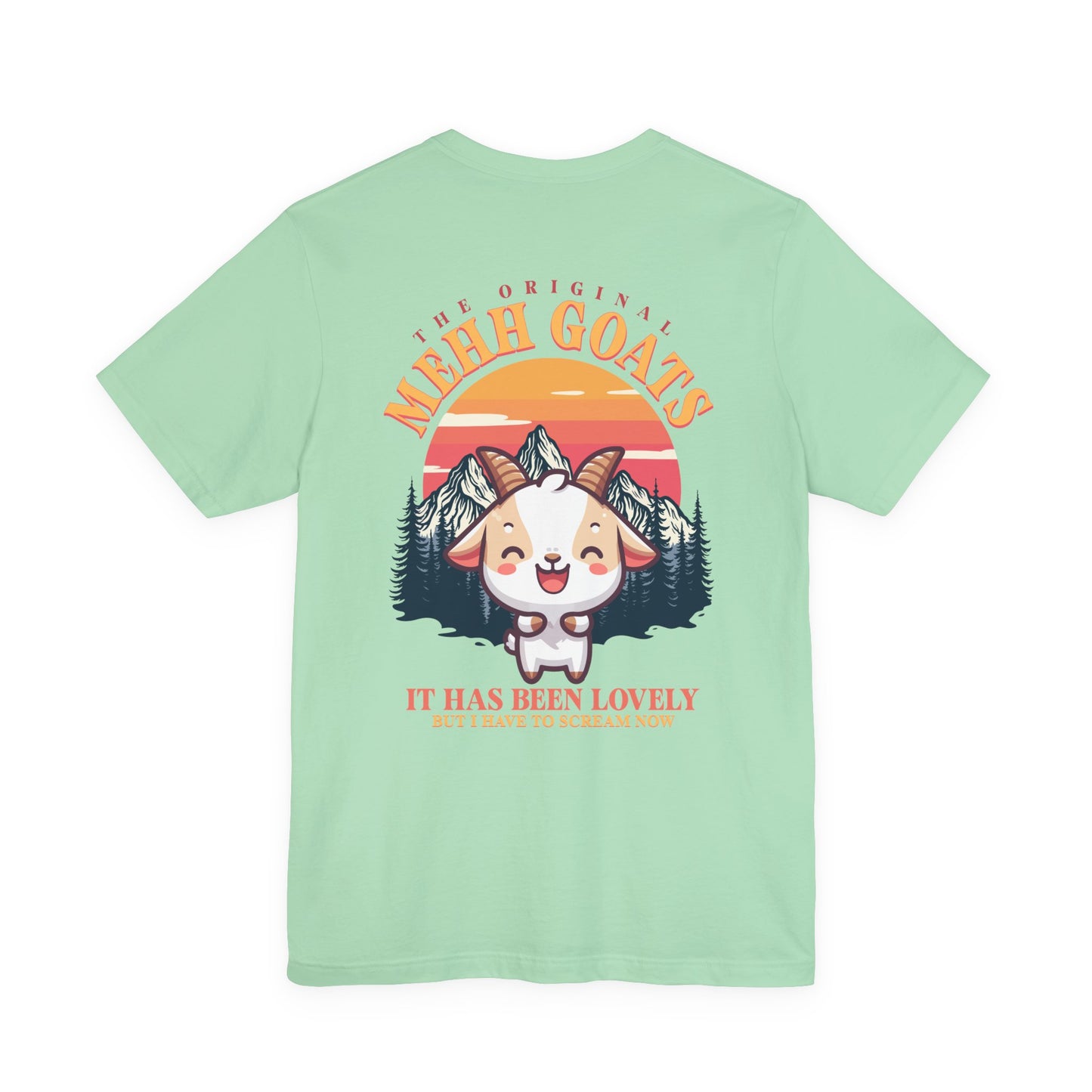 The Original MEHH GOATS Happy Laughing Goat T-Shirt