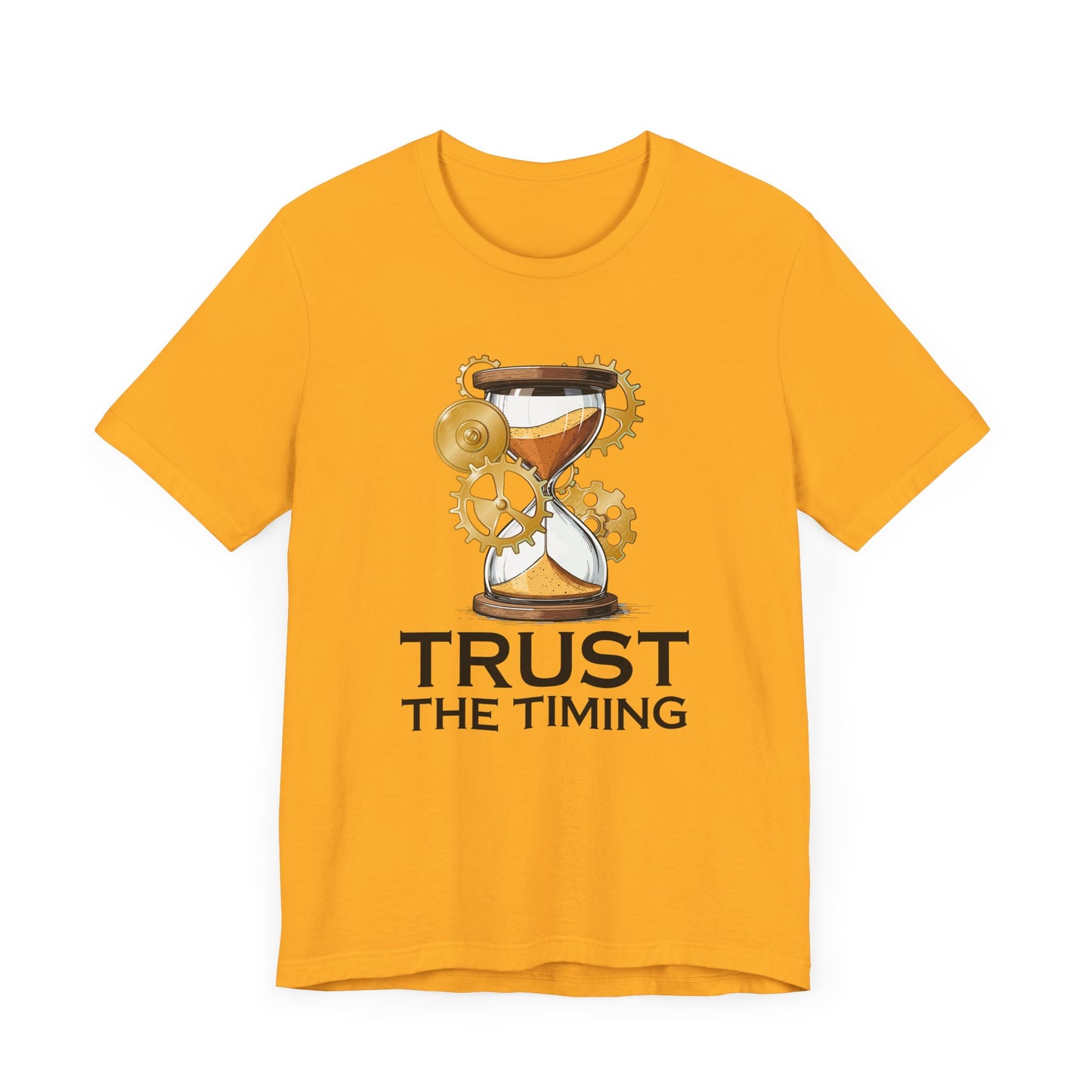 Trust the Timing Manifestation Tee for People Who Know the Universe Is on Schedule Even When Their Plans Feel Slightly Delayed