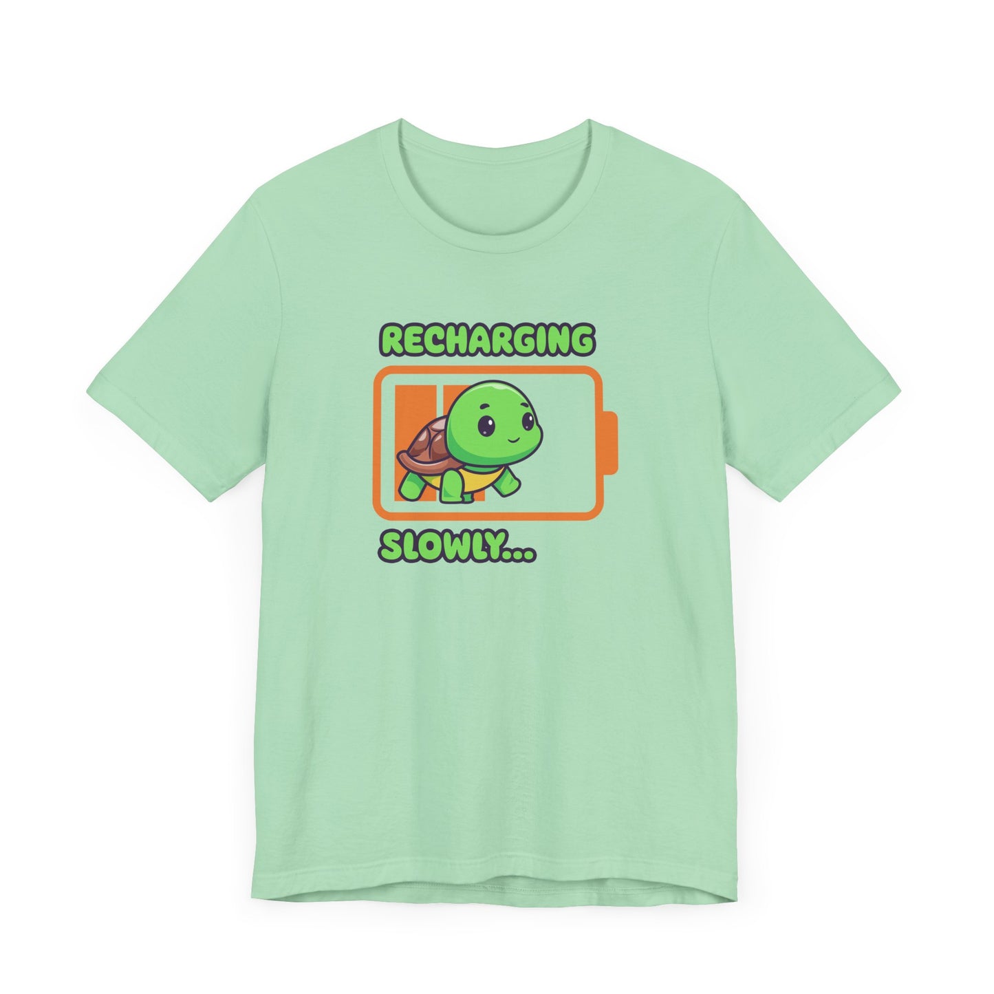 Energy Saving Mode Activated Tee, Lazy Mood Shirt, Low Power Graphic Tee, Relatable Humor Top, Do Less Gift
