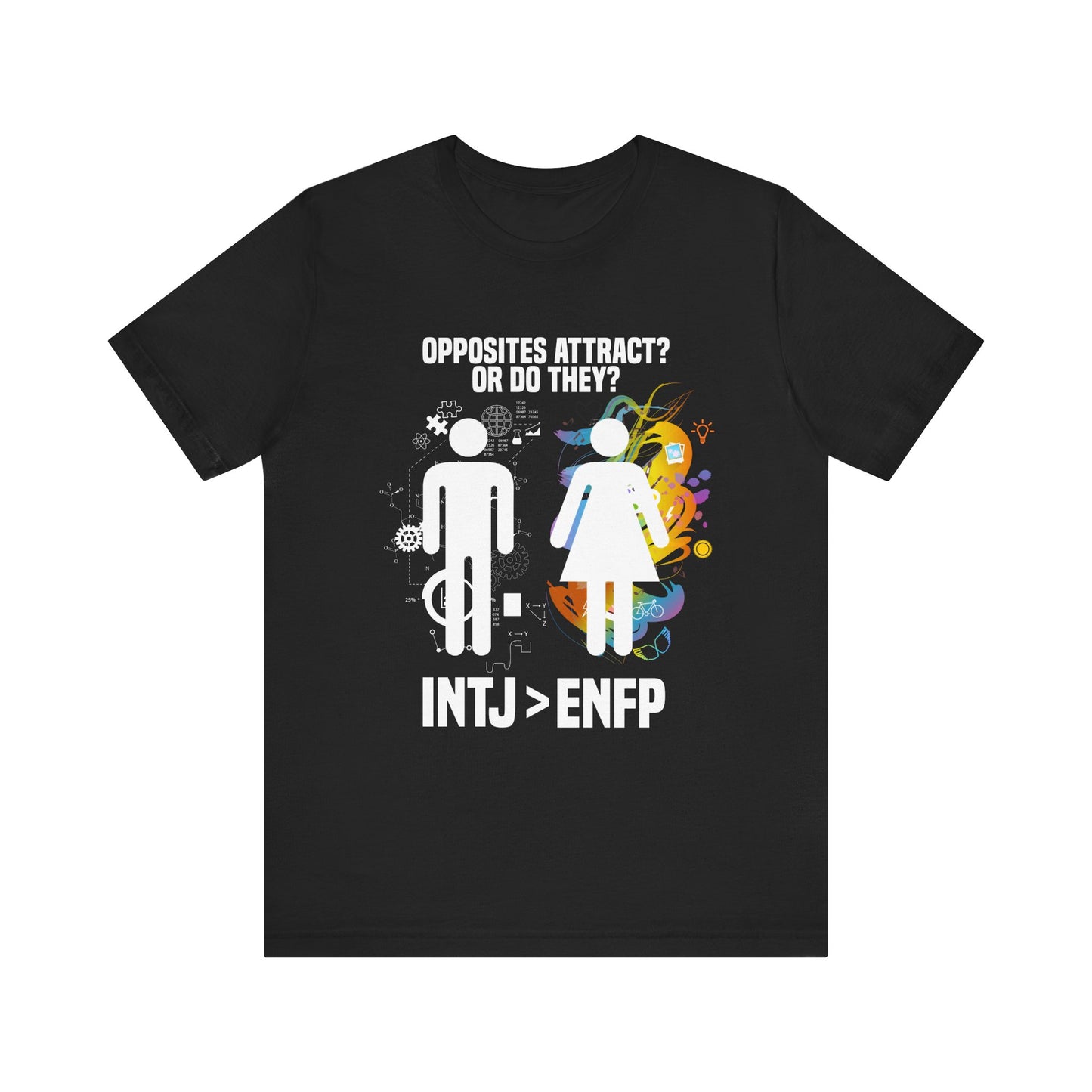 INTJ and ENFP Official Graphic Statement Tee for Bold Minds, Modern Thinkers, and Everyday Expression Everywhere