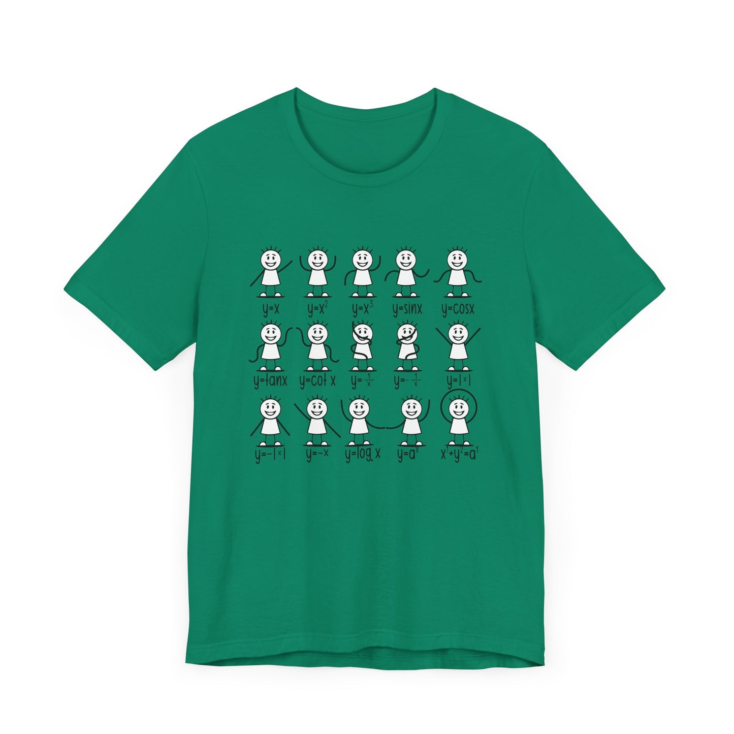 Trigonometry in Action Shirt – Stick Figure Math Humor